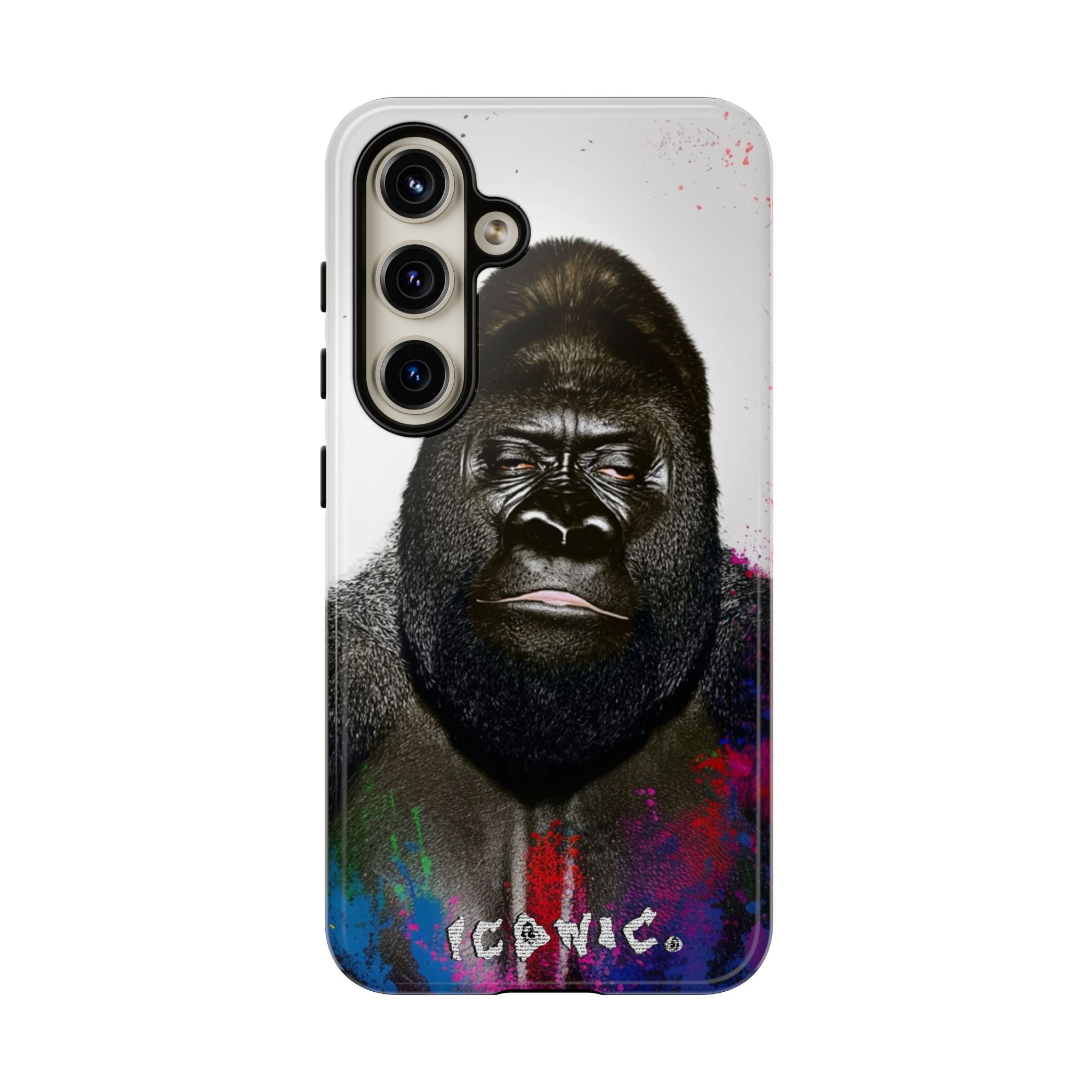 Iconic Animals Silver Back Tough Cases