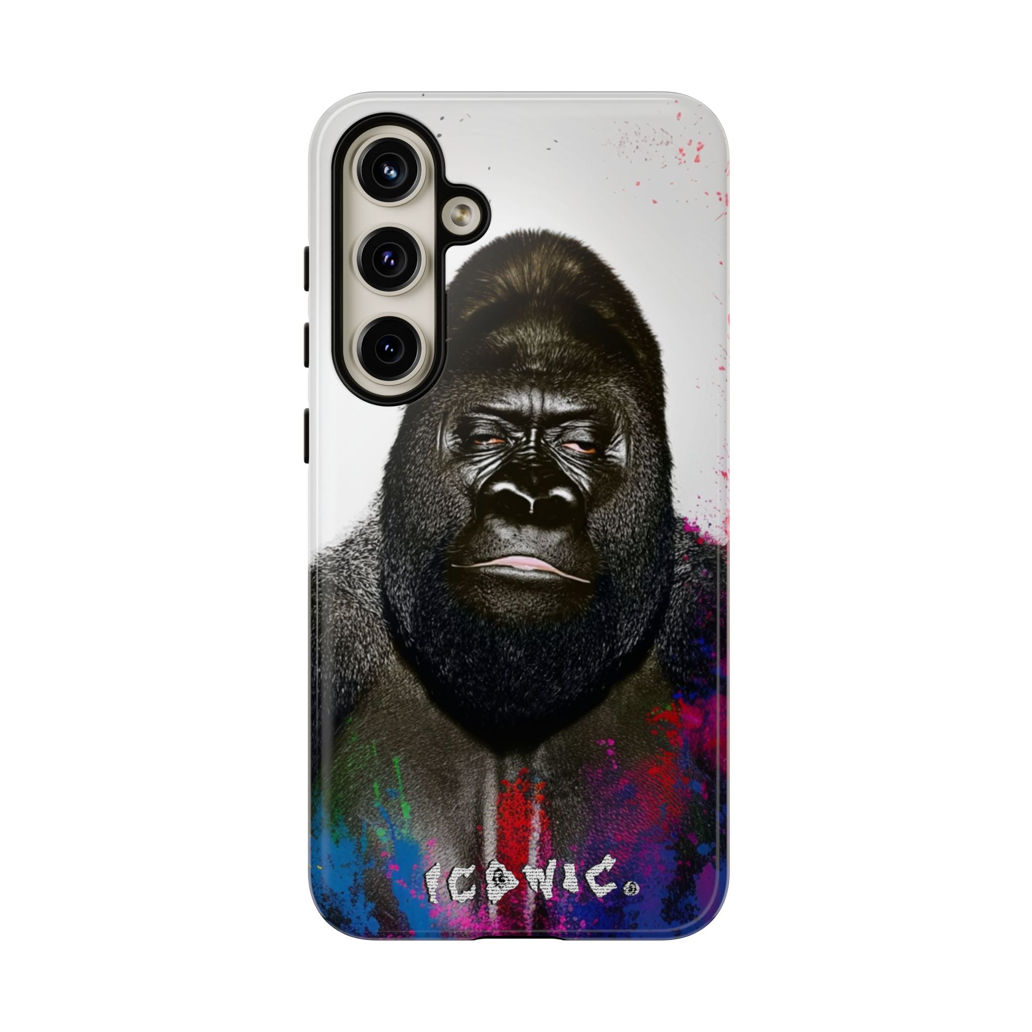 Iconic Animals Silver Back Tough Cases
