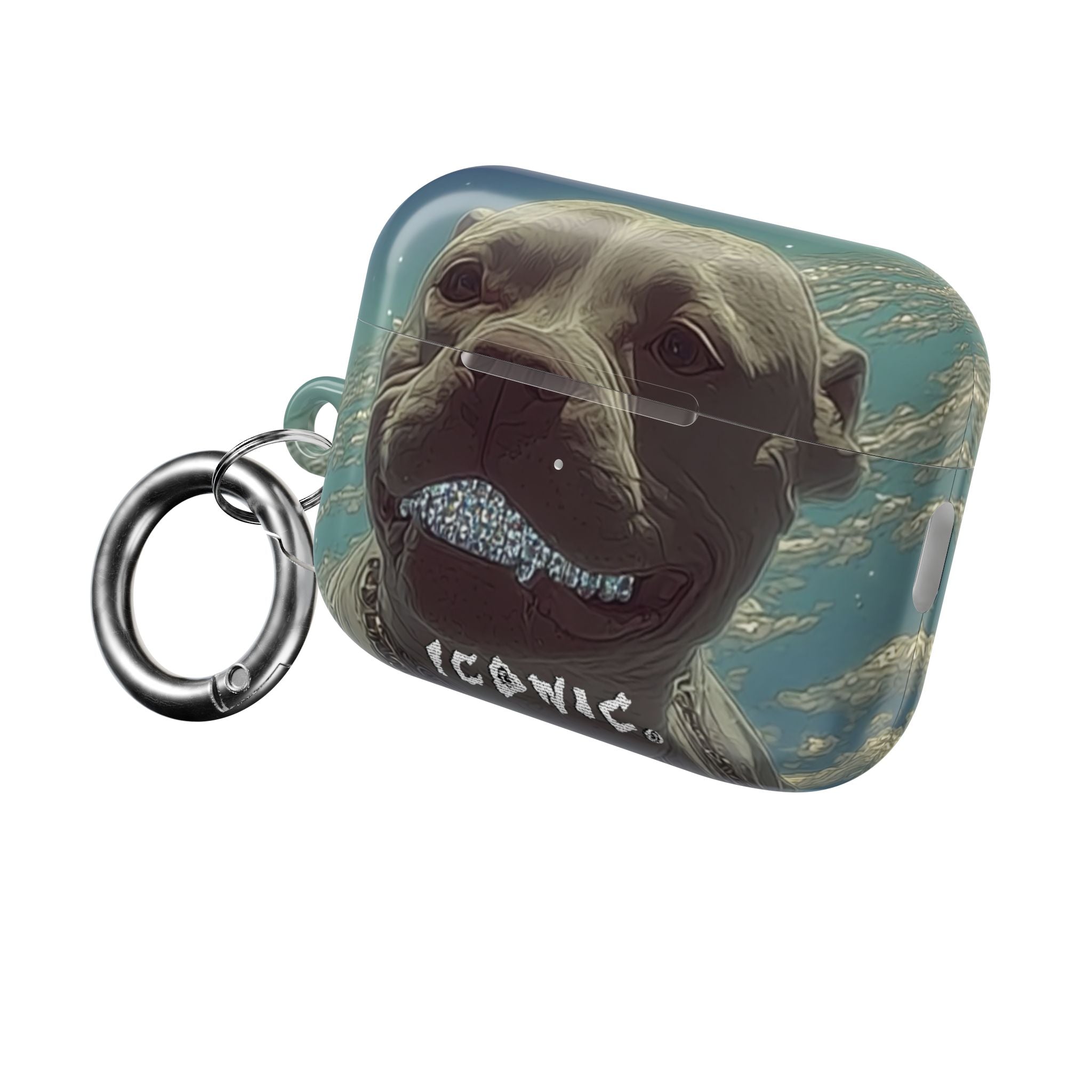 Iconic Animals Pitbull AirPods Case