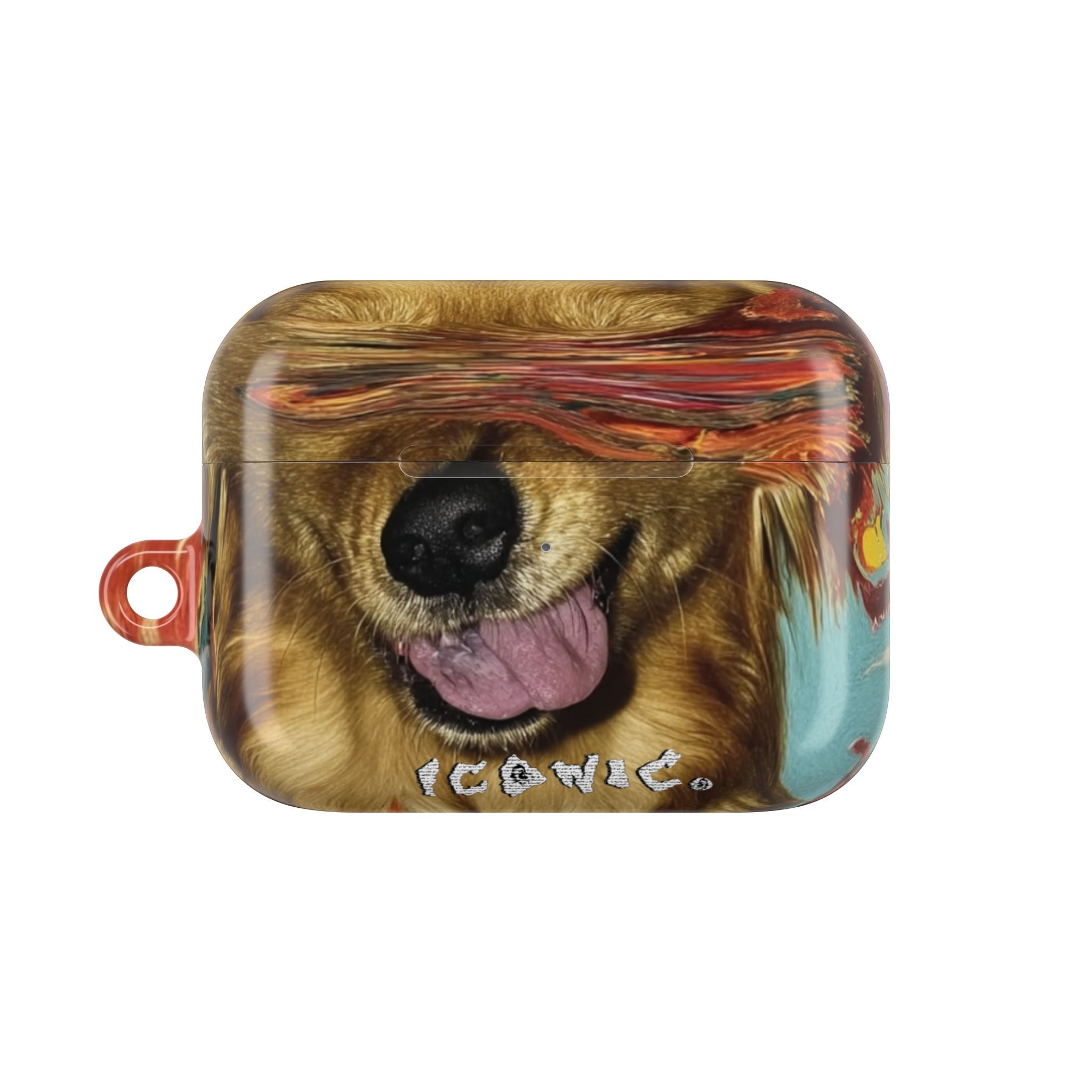 Iconic Animals Golden Retriever AirPods Case