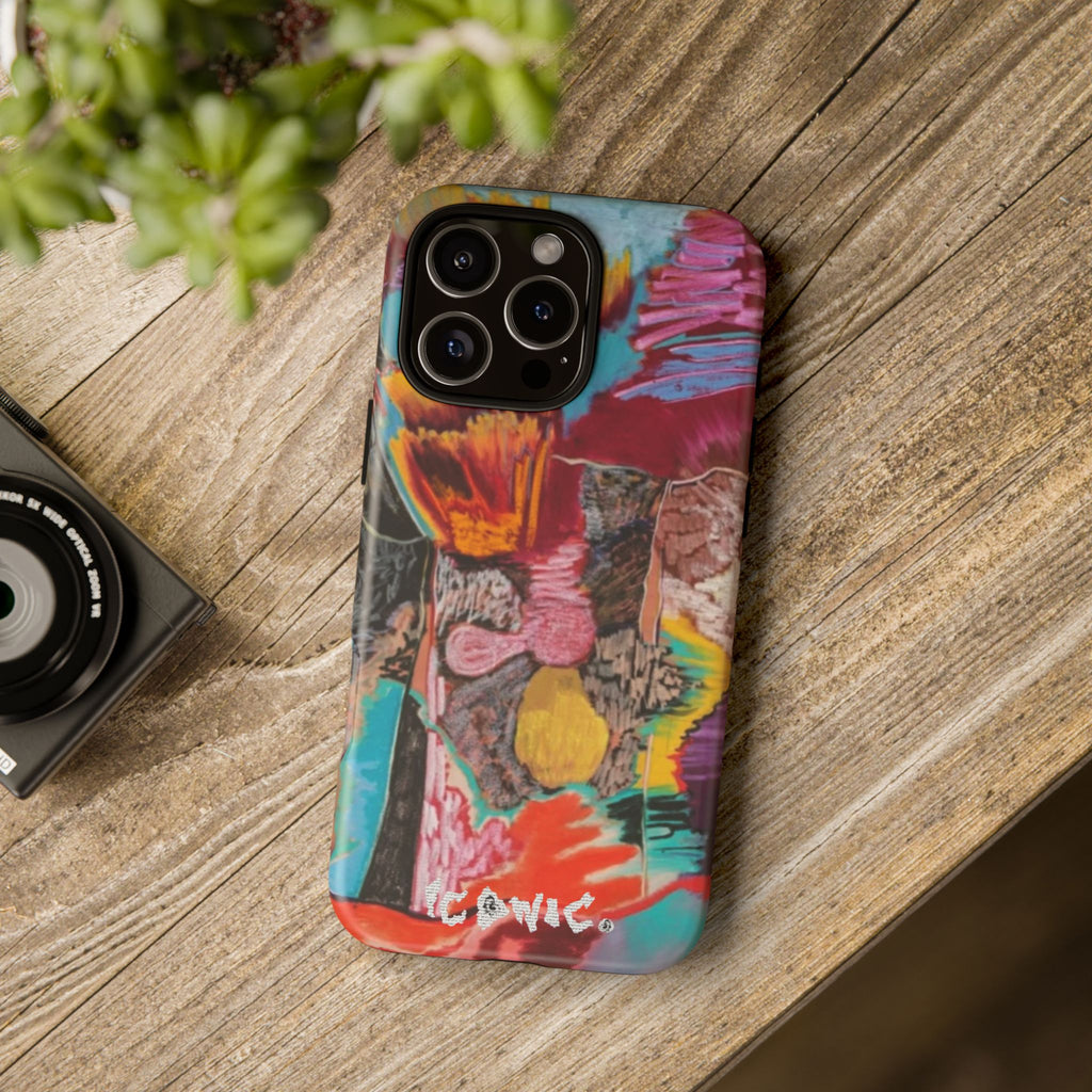 Peacock Vomit Tough Case