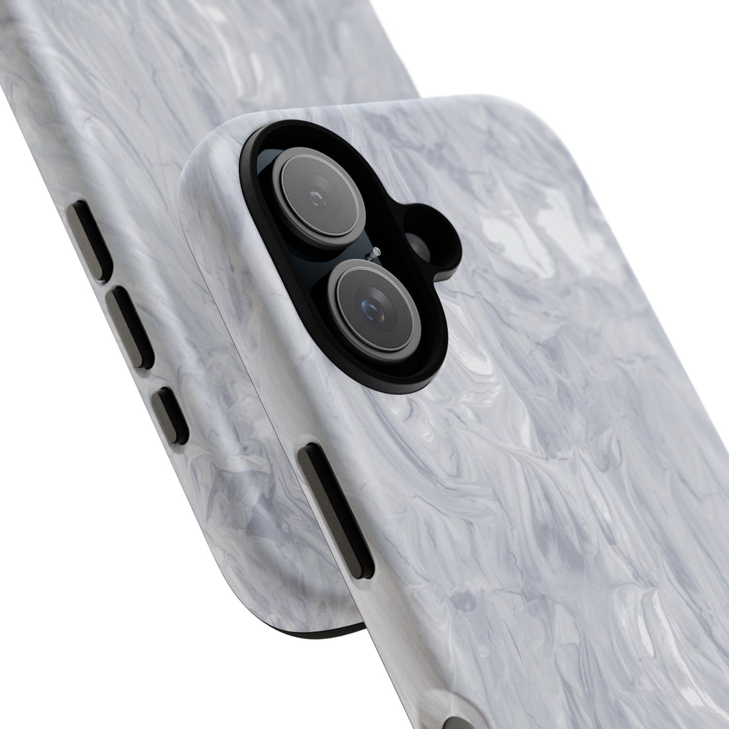 Silver Marble Tough Cases