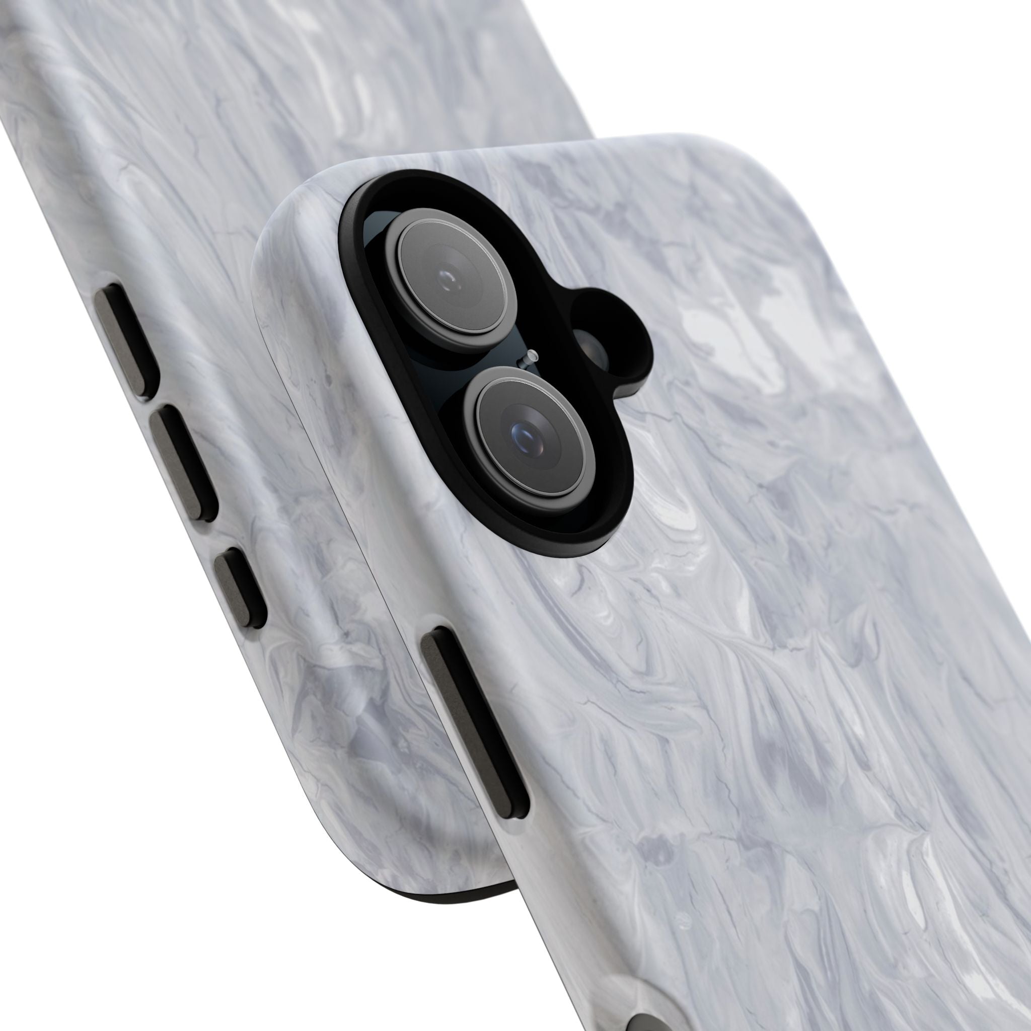Silver Marble Tough Cases