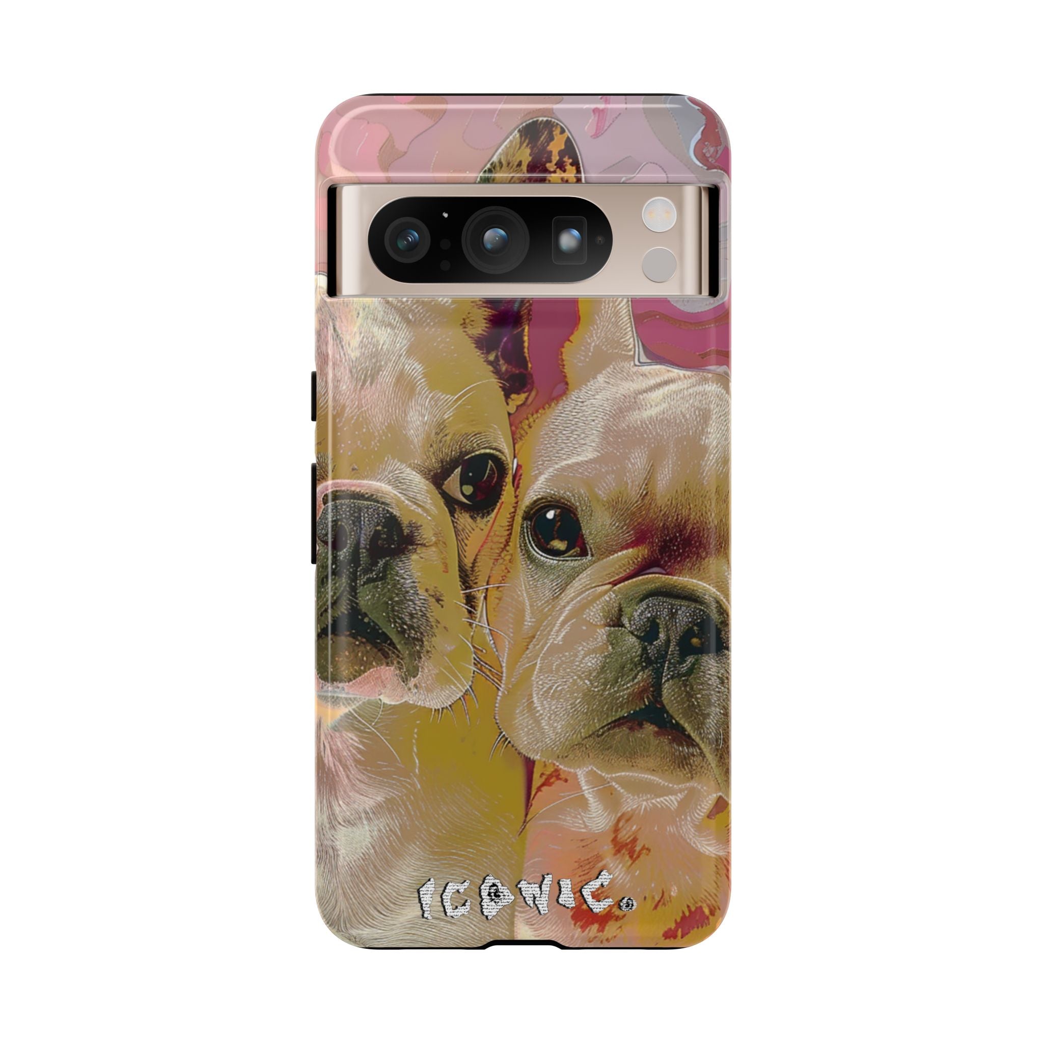 Pink Frenchie Tough Cases
