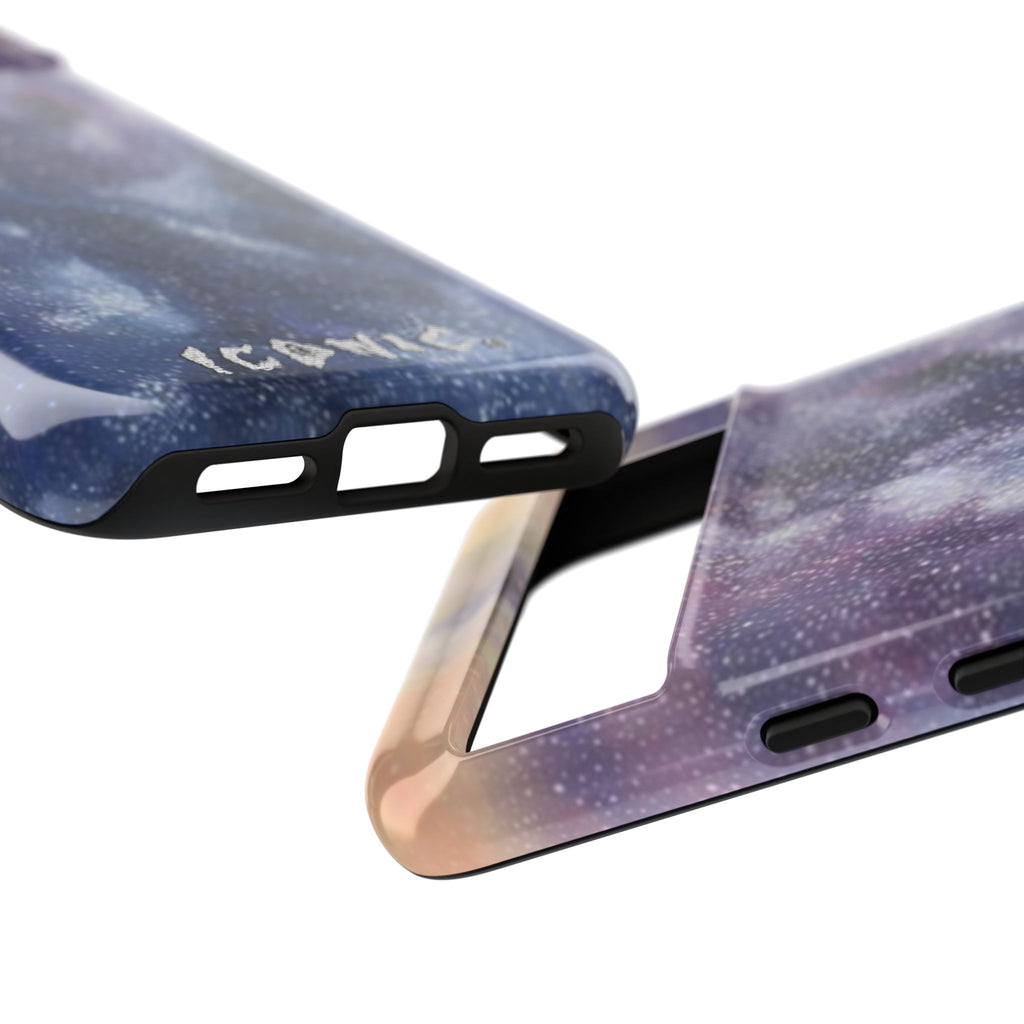 Purple Galaxy Tough Cases