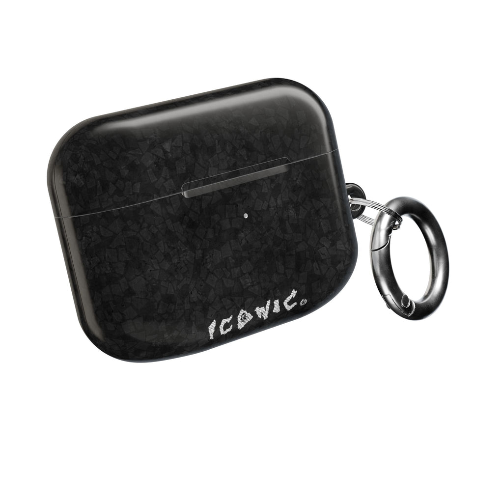 Shattered Black Orb AirPod Cases
