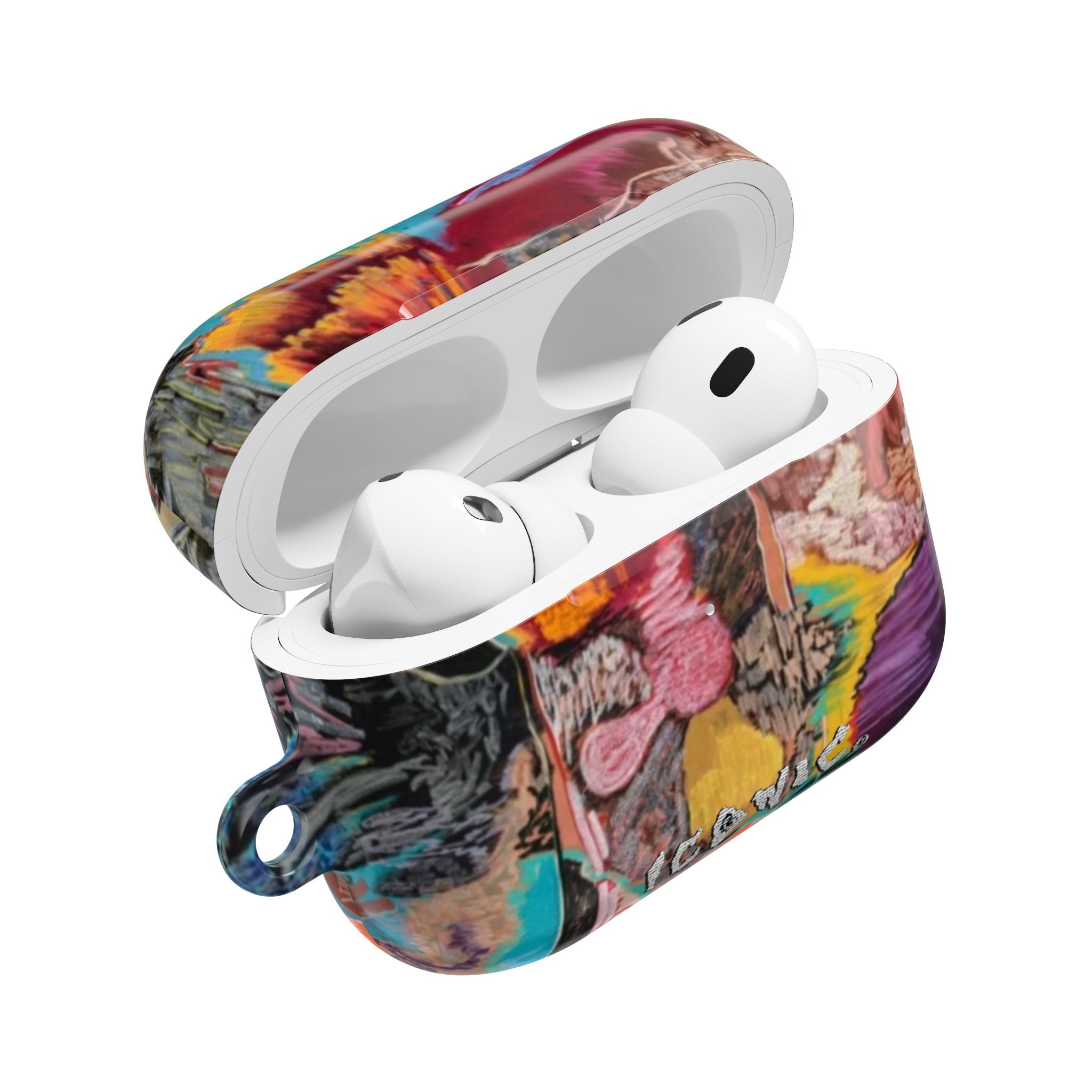 Peacock Vomit AirPod Cases