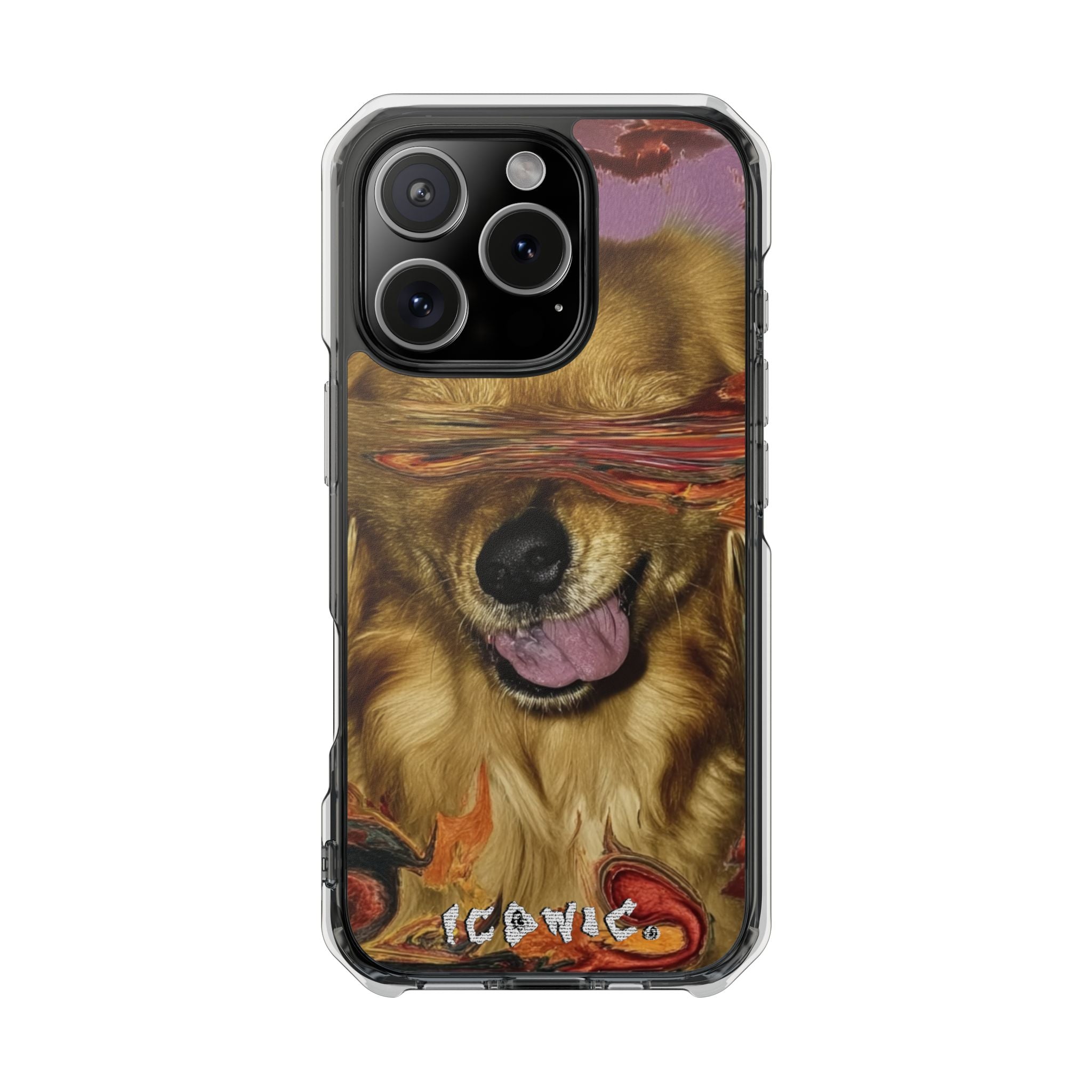Iconic Animals Golden Retriever Magsafe Impact Cases