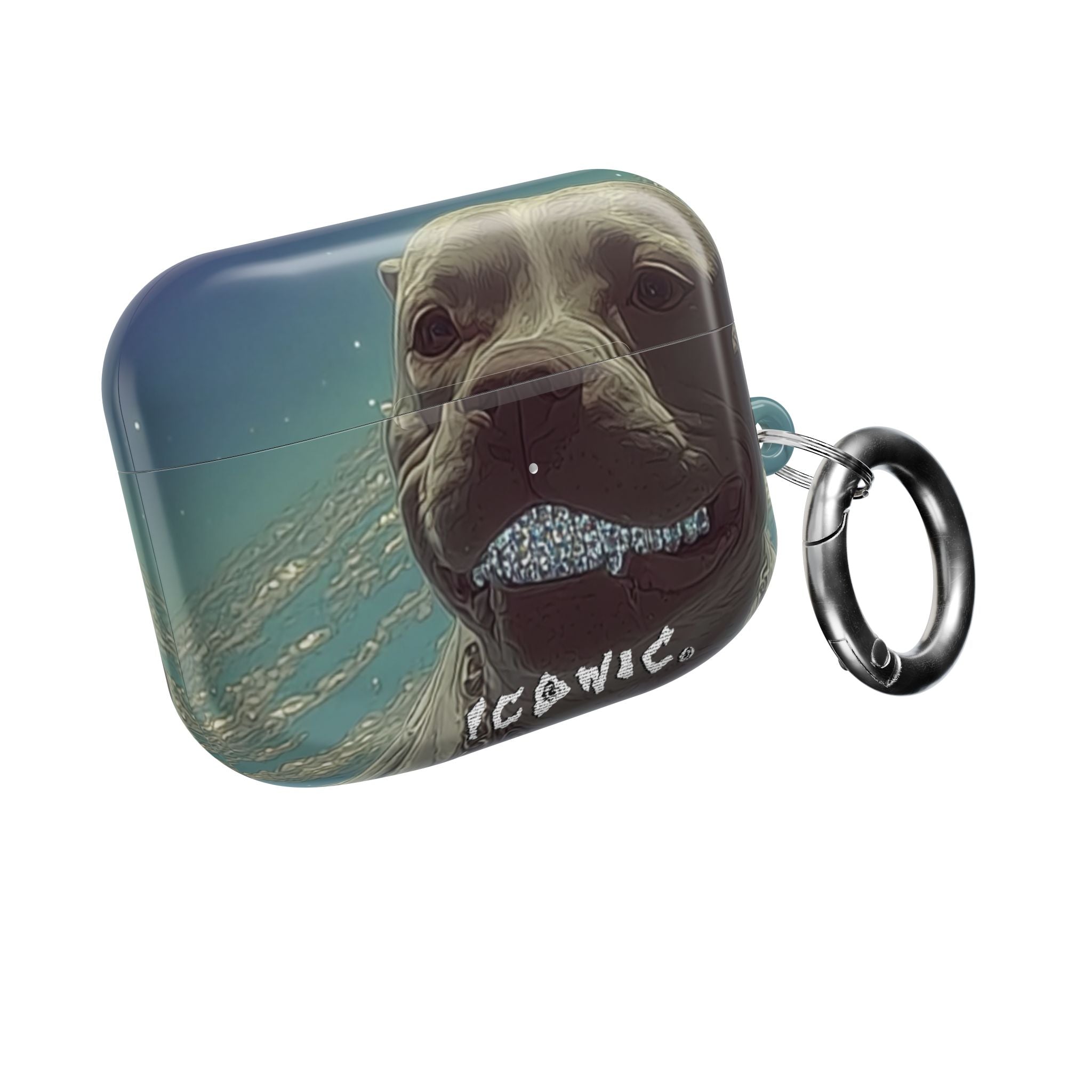 Iconic Animals Pitbull AirPods Case