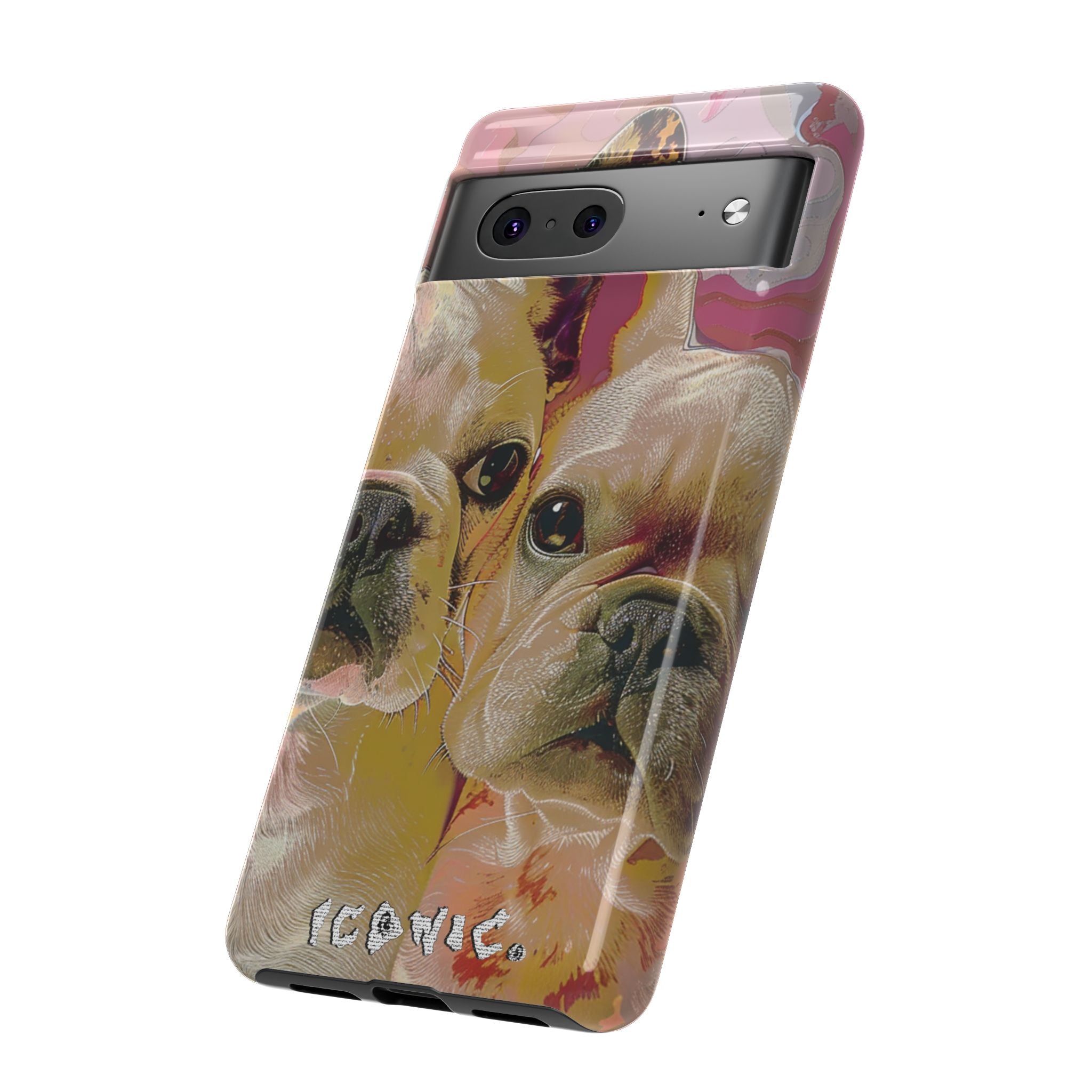 Pink Frenchie Tough Cases