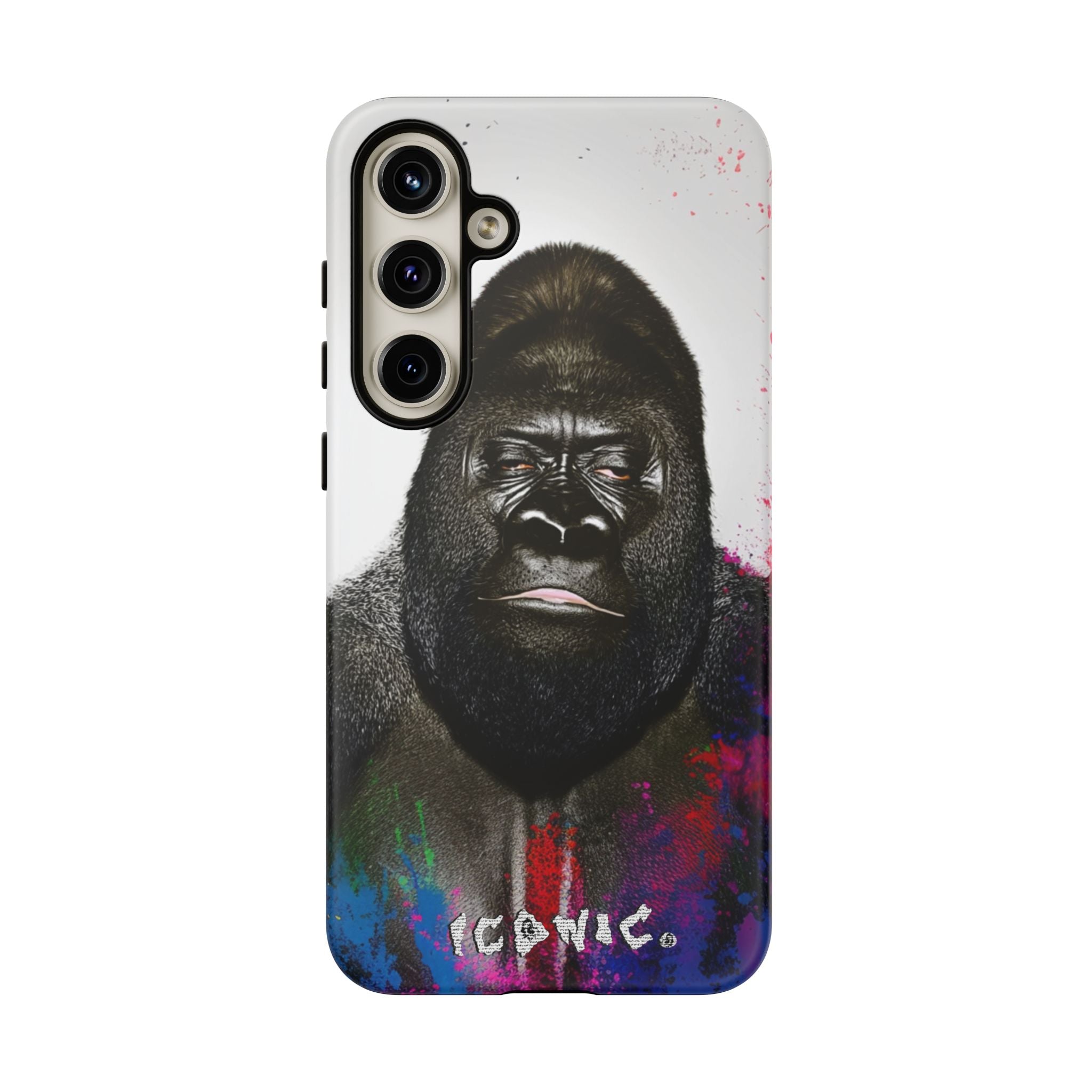 Iconic Animals Silver Back Tough Cases
