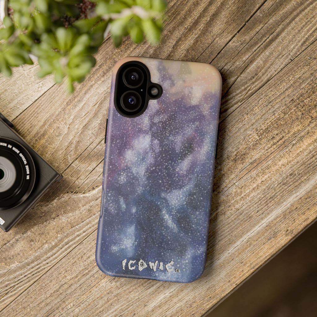 Purple Galaxy Tough Cases