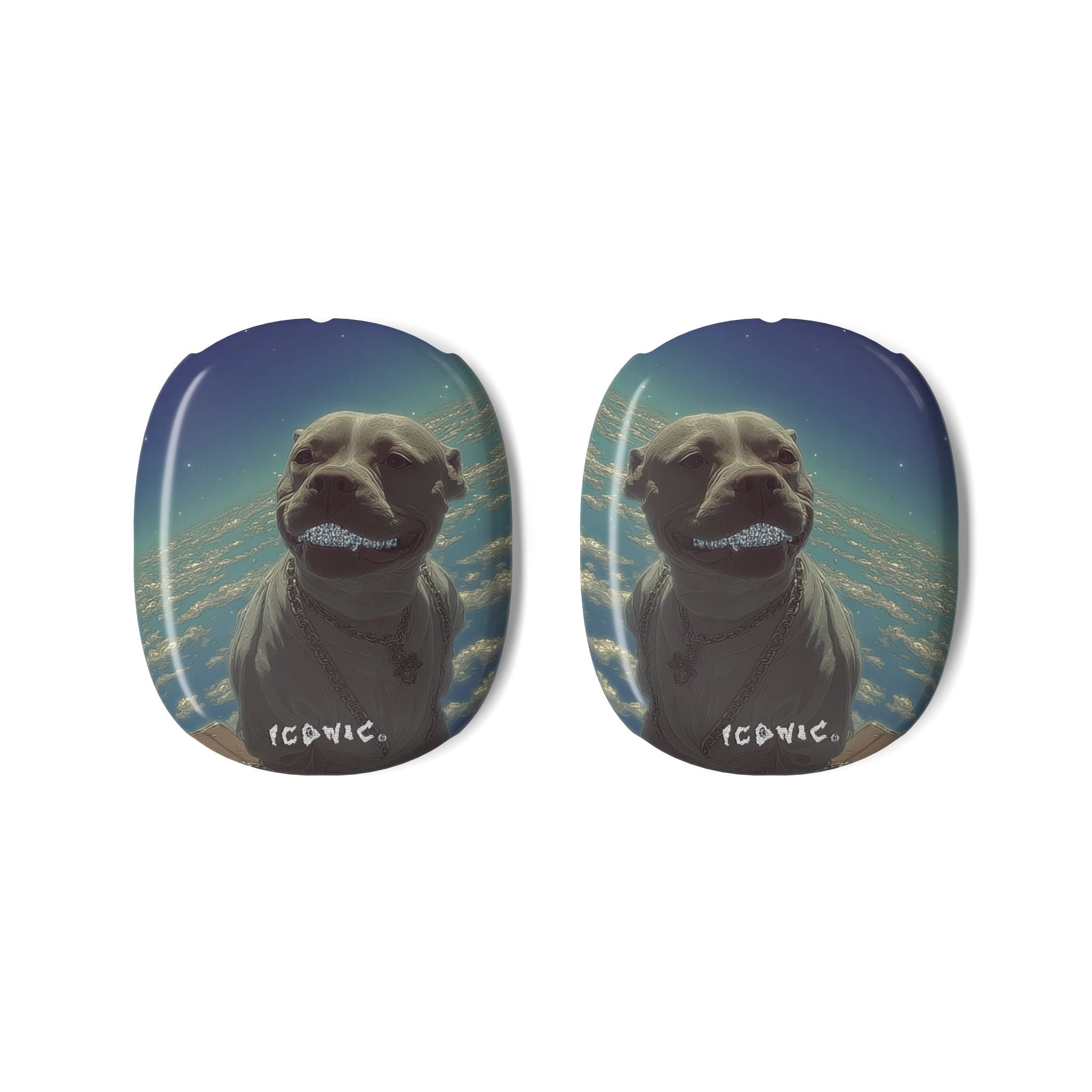Iconic Animals Pitbull AirPods Max Shell Case