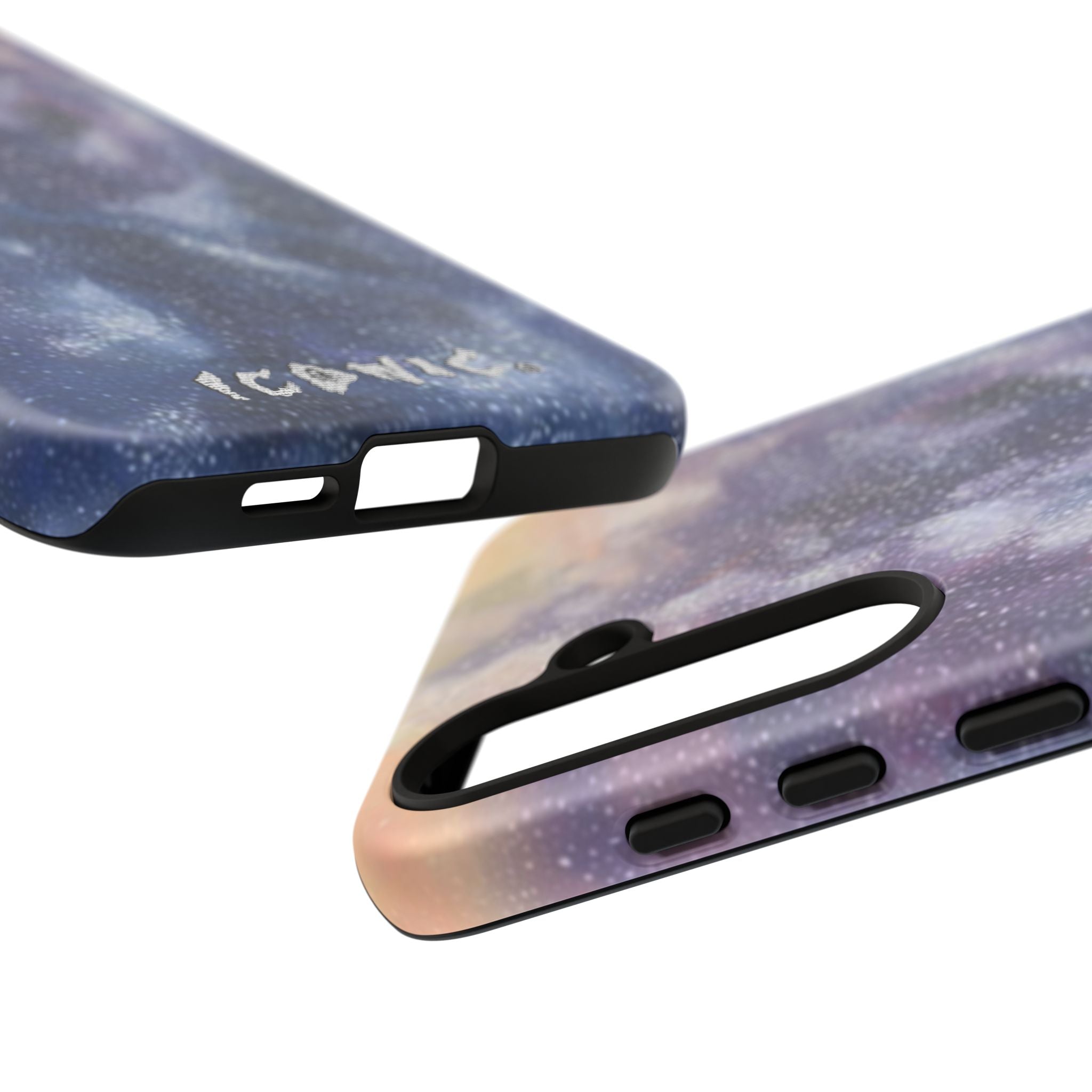 Purple Galaxy Tough Cases