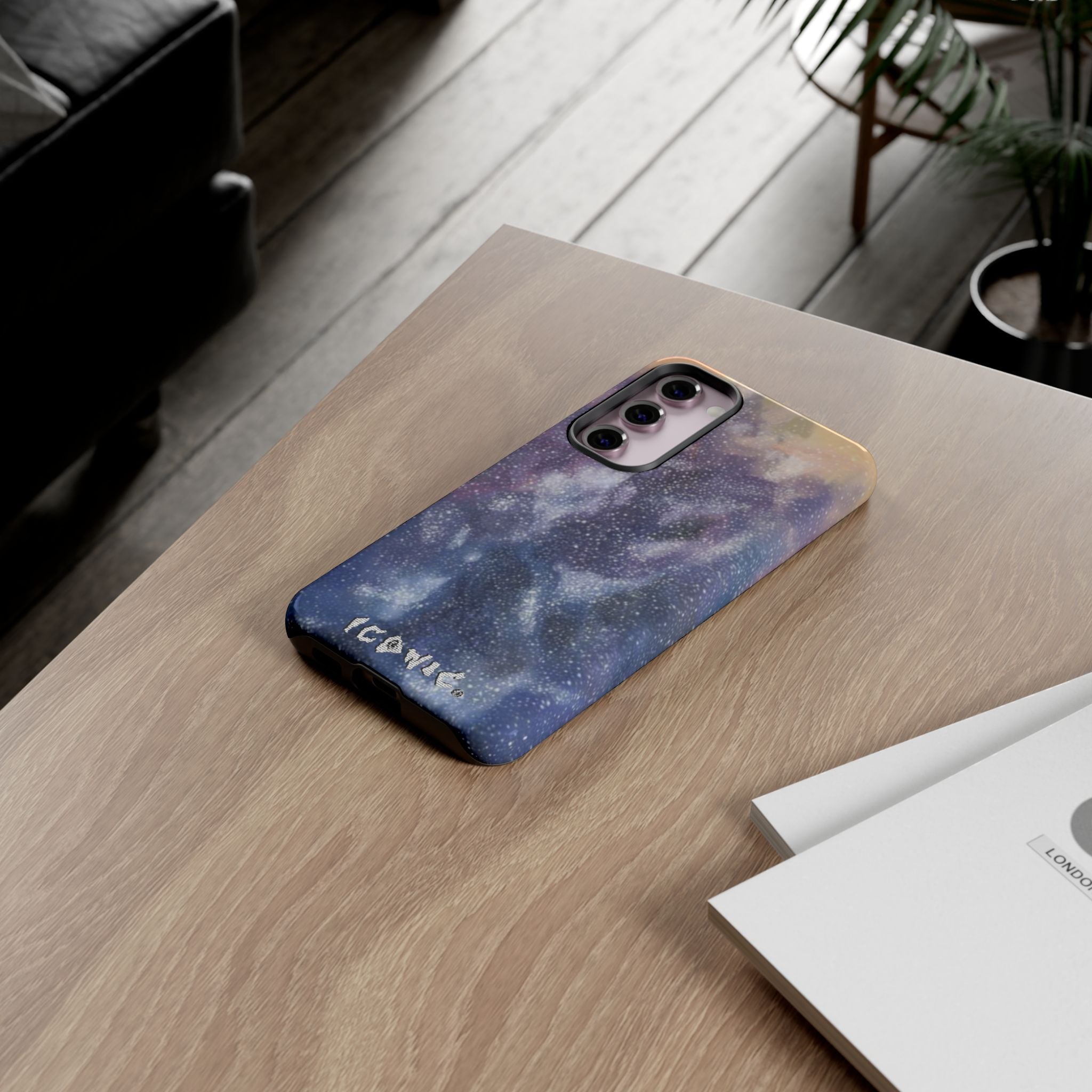 Purple Galaxy Tough Cases
