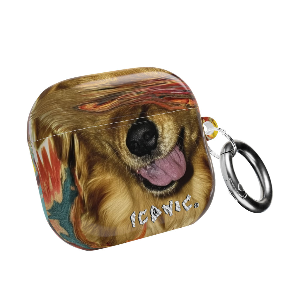 Iconic Animals Golden Retriever AirPods Case