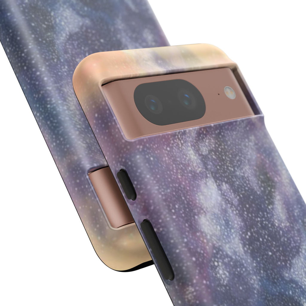 Purple Galaxy Tough Cases