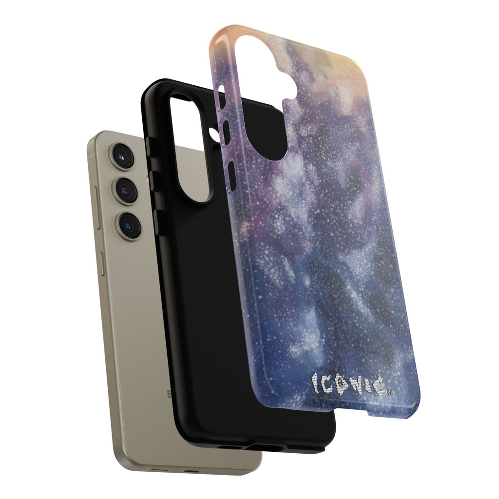 Purple Galaxy Tough Cases