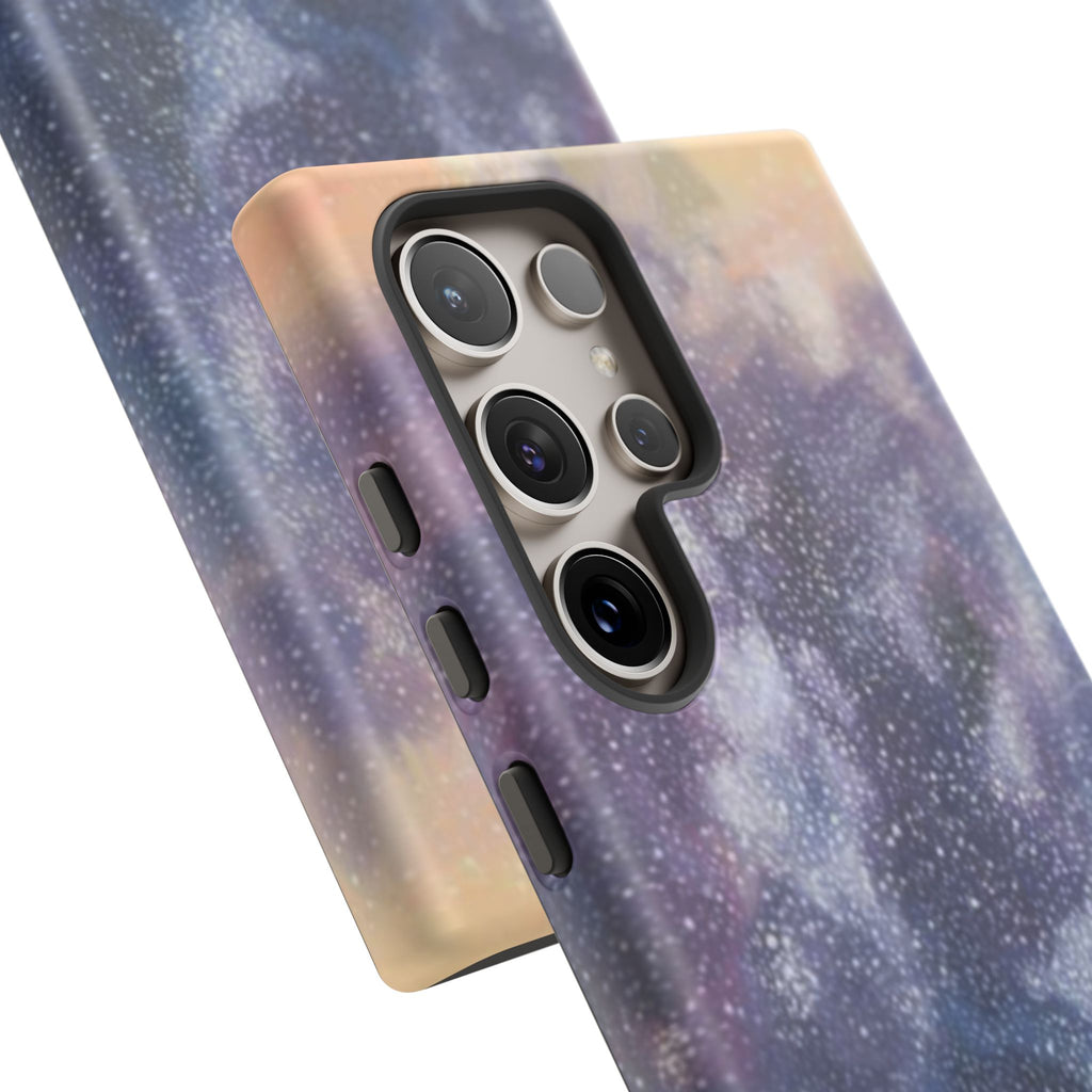Purple Galaxy Tough Cases