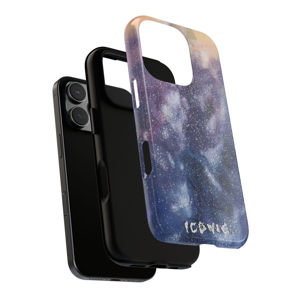Purple Galaxy Tough Cases