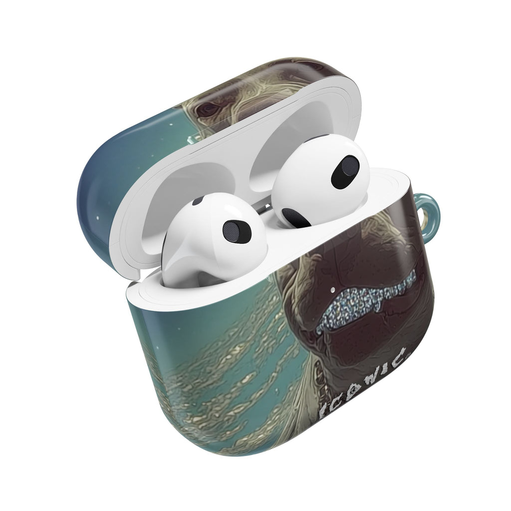 Iconic Animals Pitbull AirPods Case