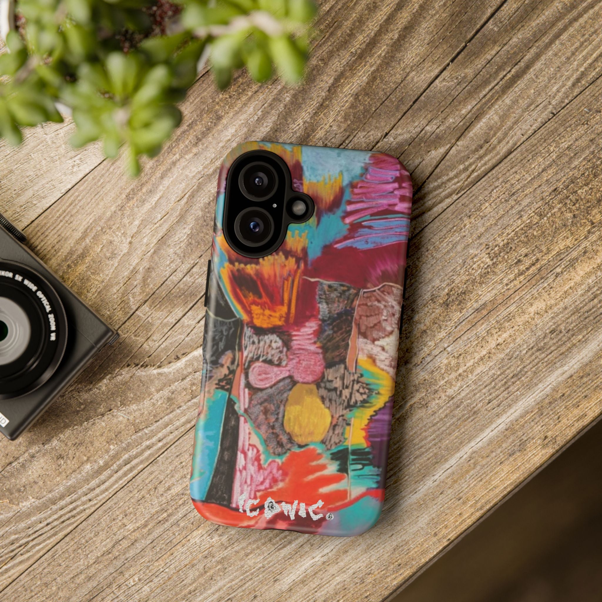 Peacock Vomit Tough Case