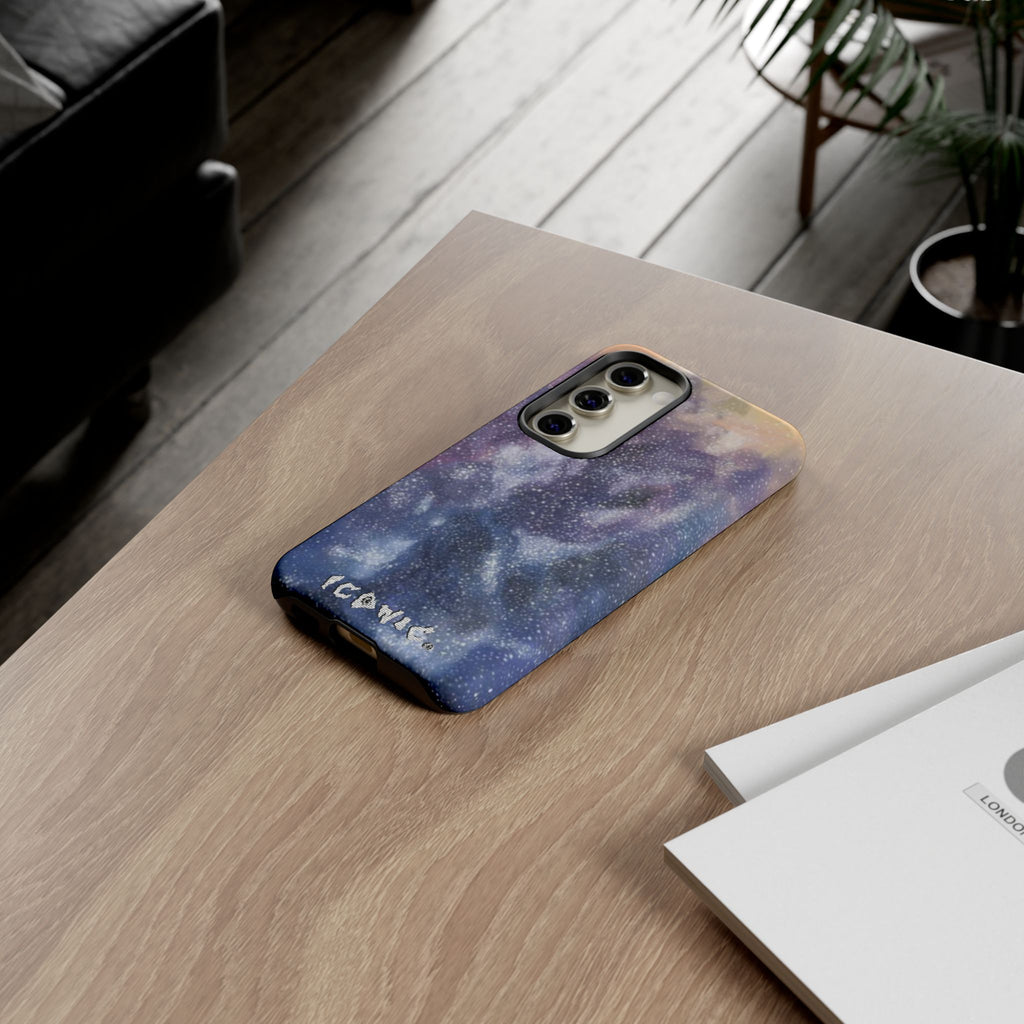 Purple Galaxy Tough Cases