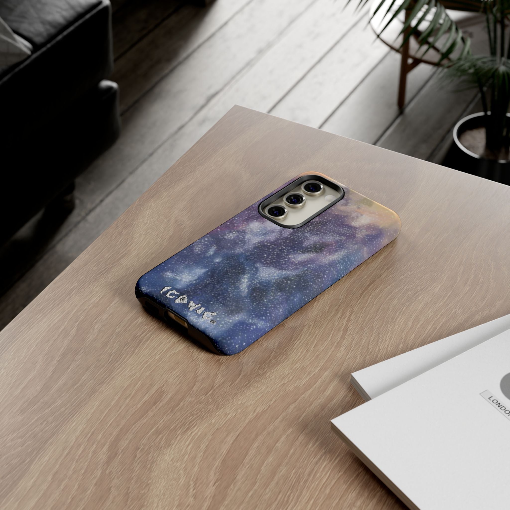 Purple Galaxy Tough Cases