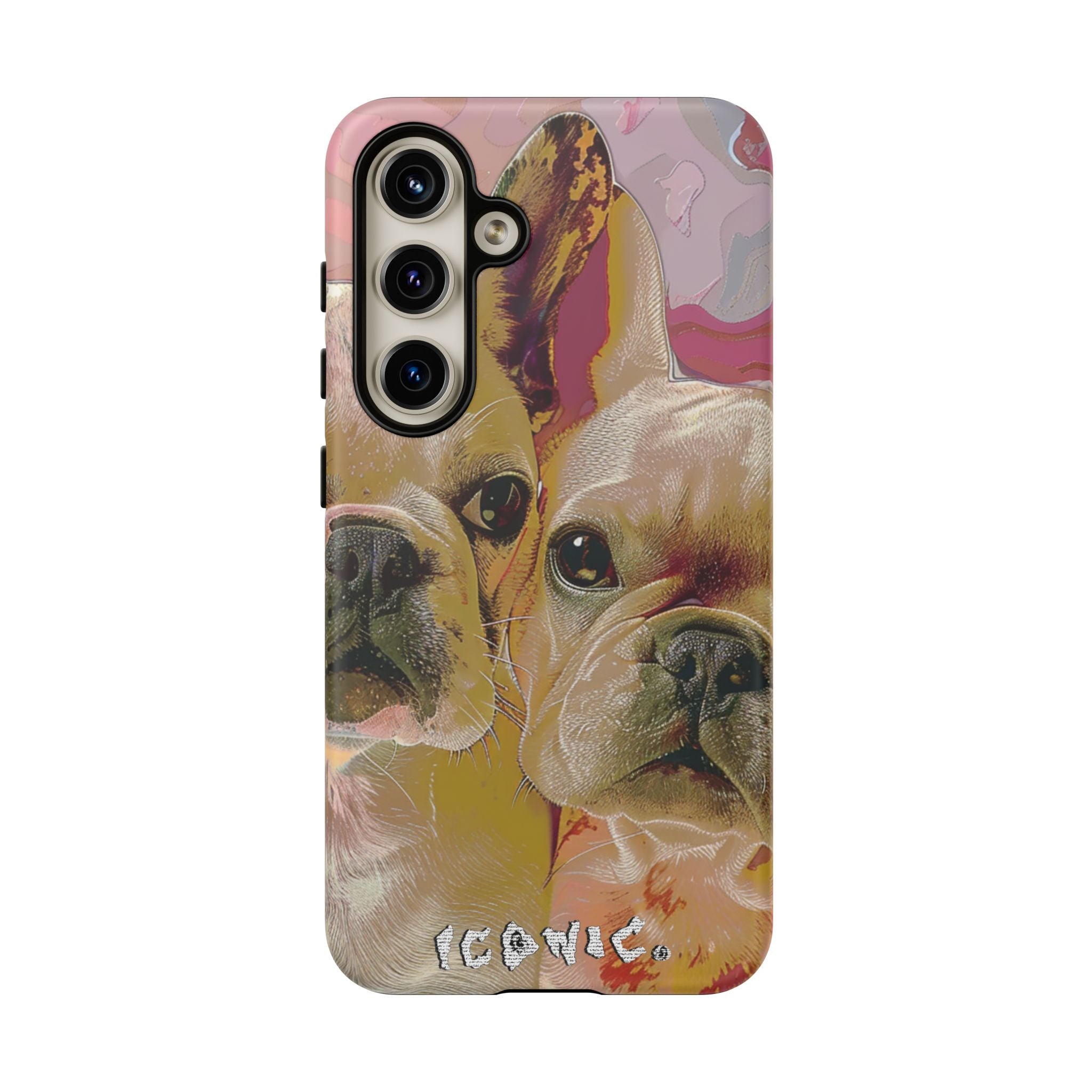 Pink Frenchie Tough Cases