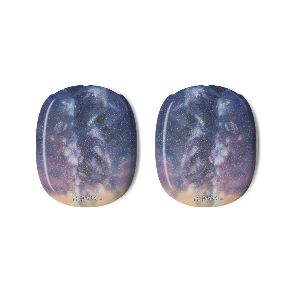 Purple Galaxy AirPods Max Shell Case