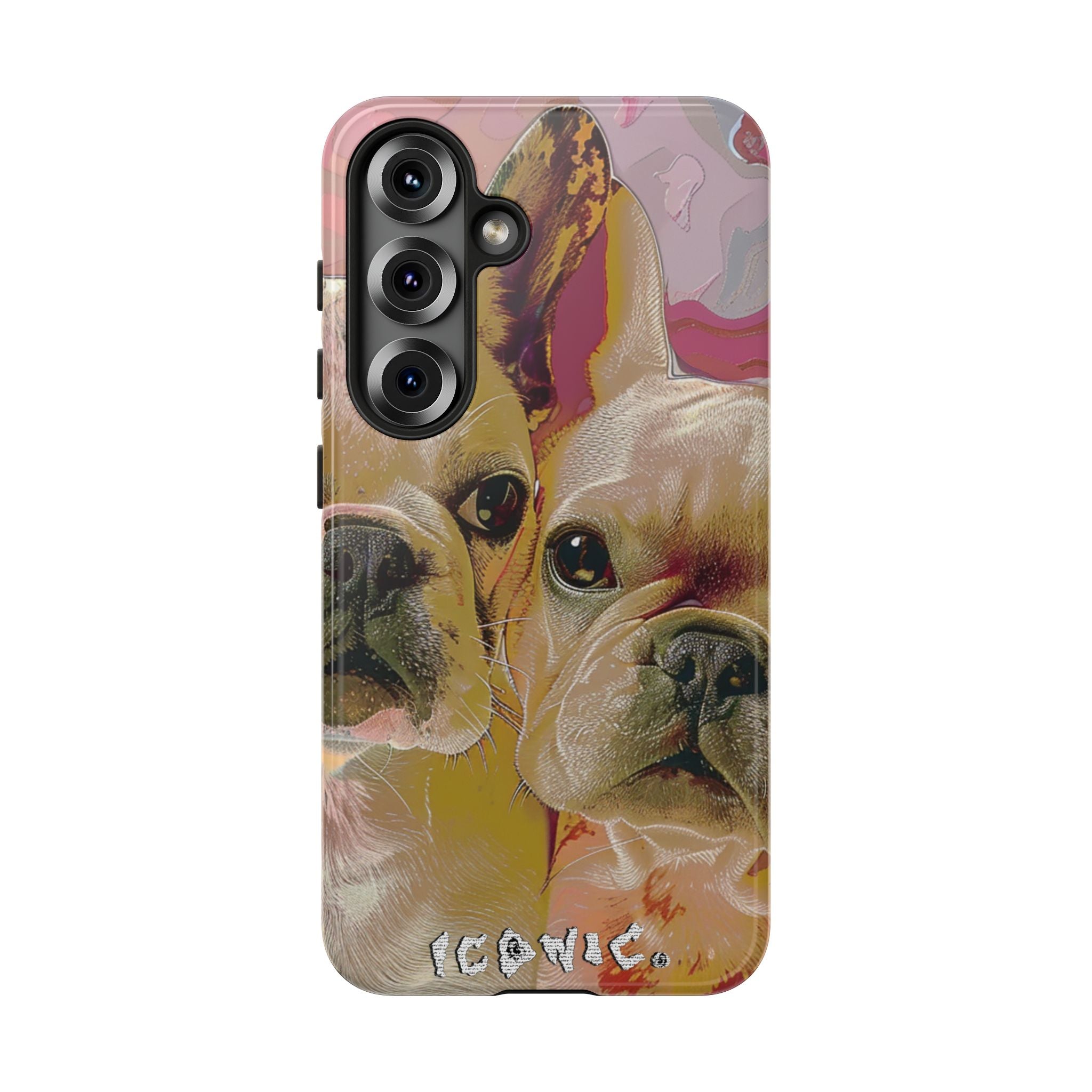 Pink Frenchie Tough Cases