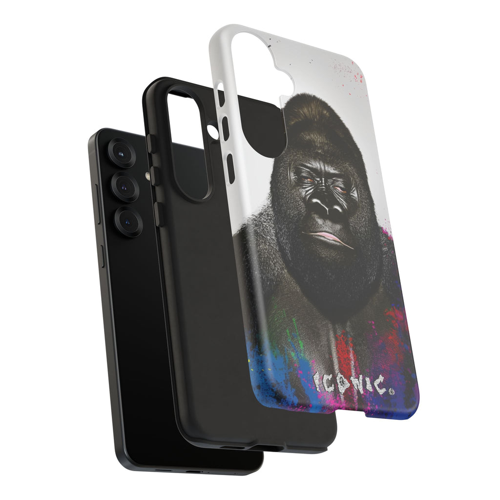 Iconic Animals Silver Back Tough Cases