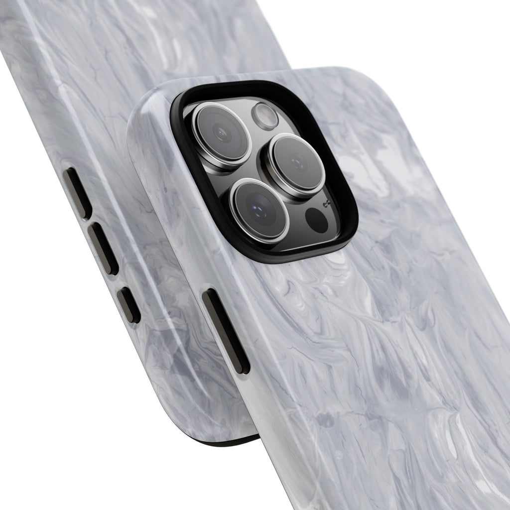 Silver Marble Tough Cases
