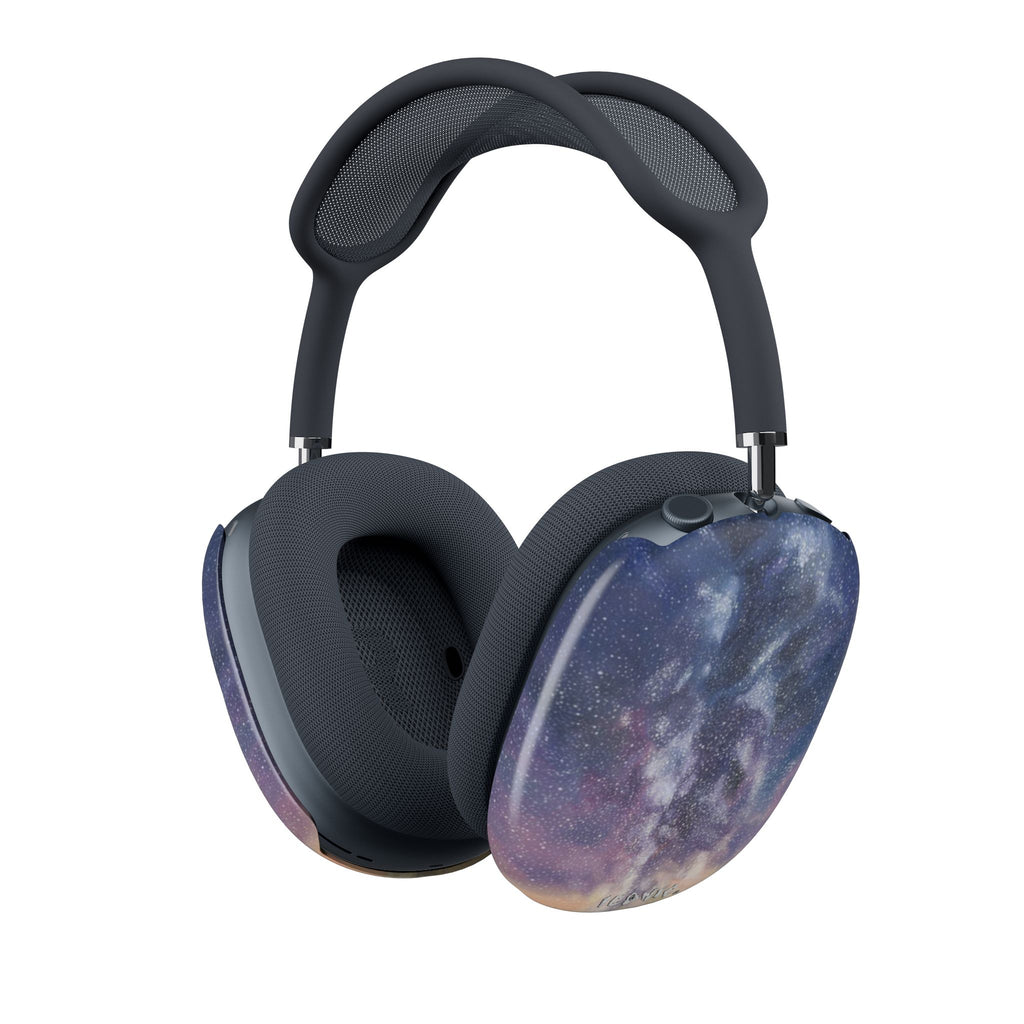 Purple Galaxy AirPods Max Shell Case