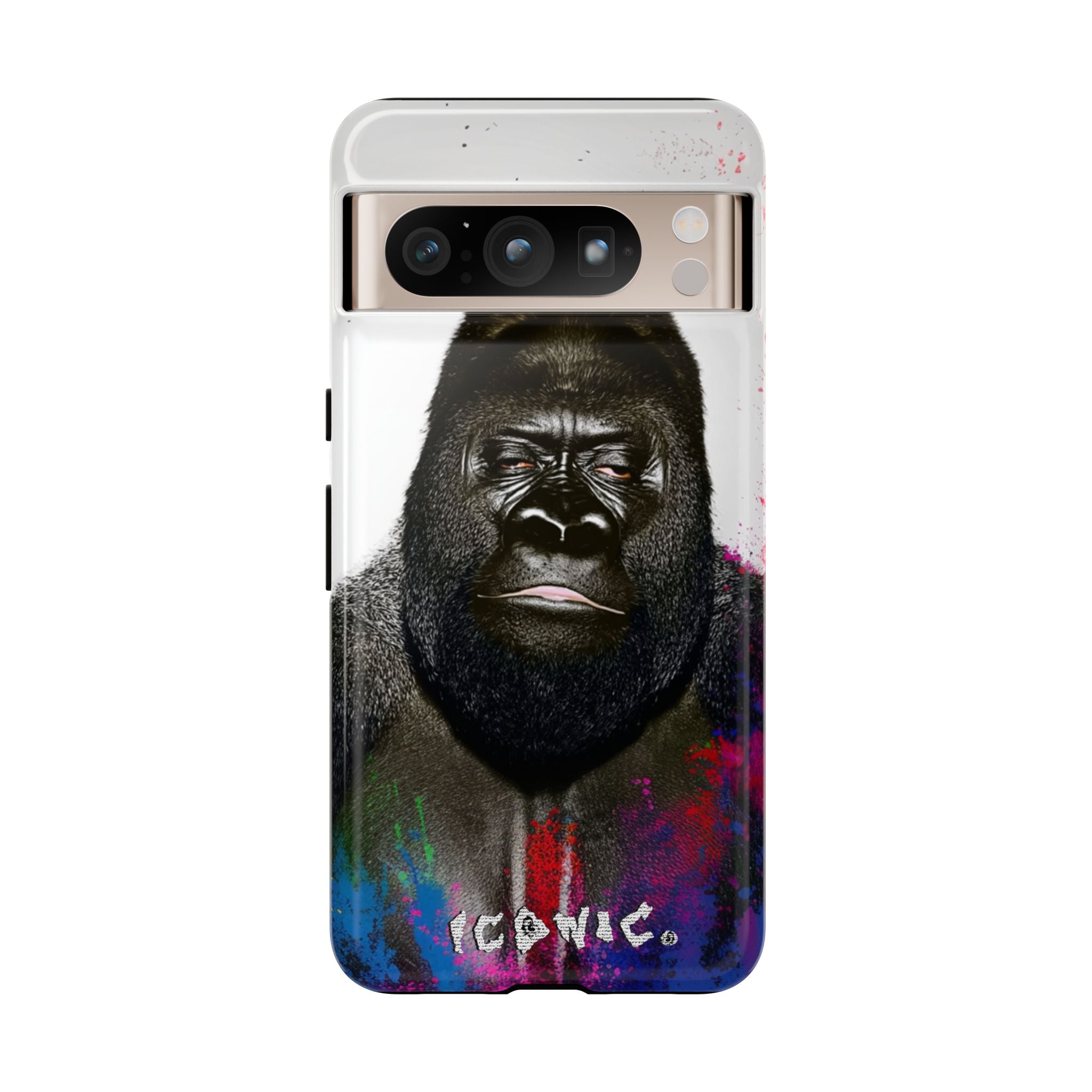 Iconic Animals Silver Back Tough Cases