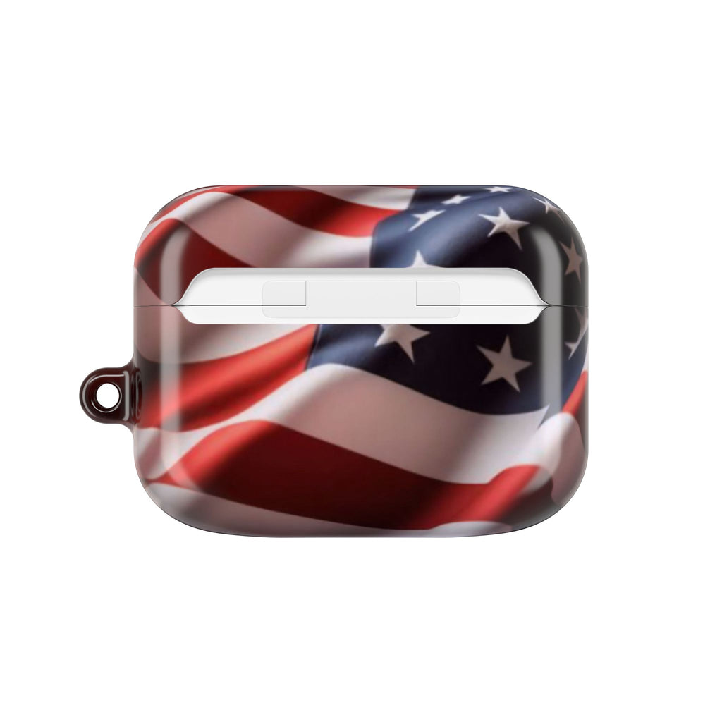 Iconic Flag USA AirPods Case