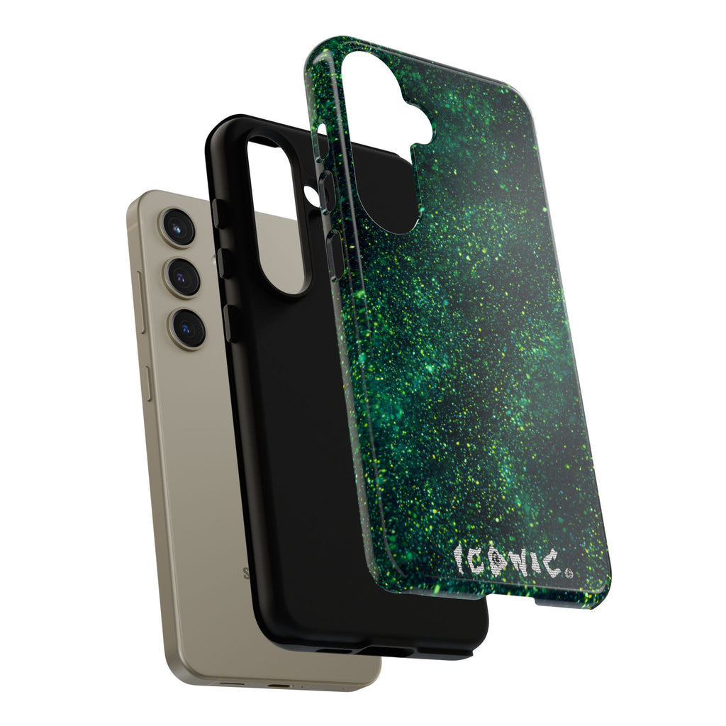 Green Nebula Tough Cases