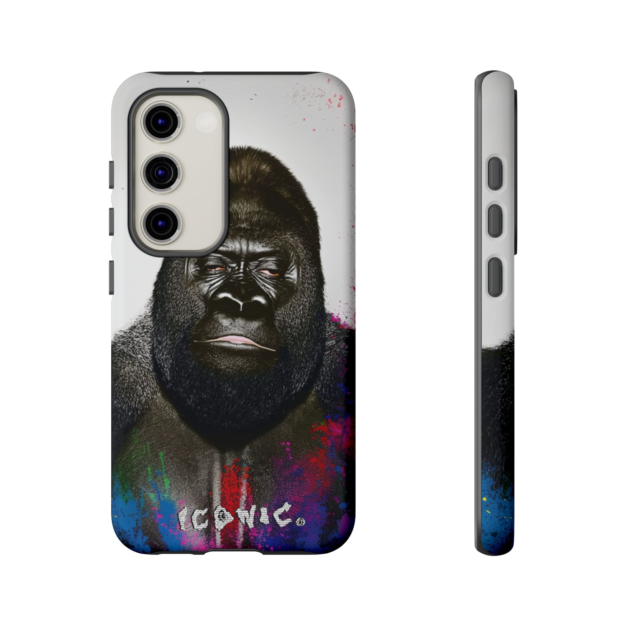 Iconic Animals Silver Back Tough Cases