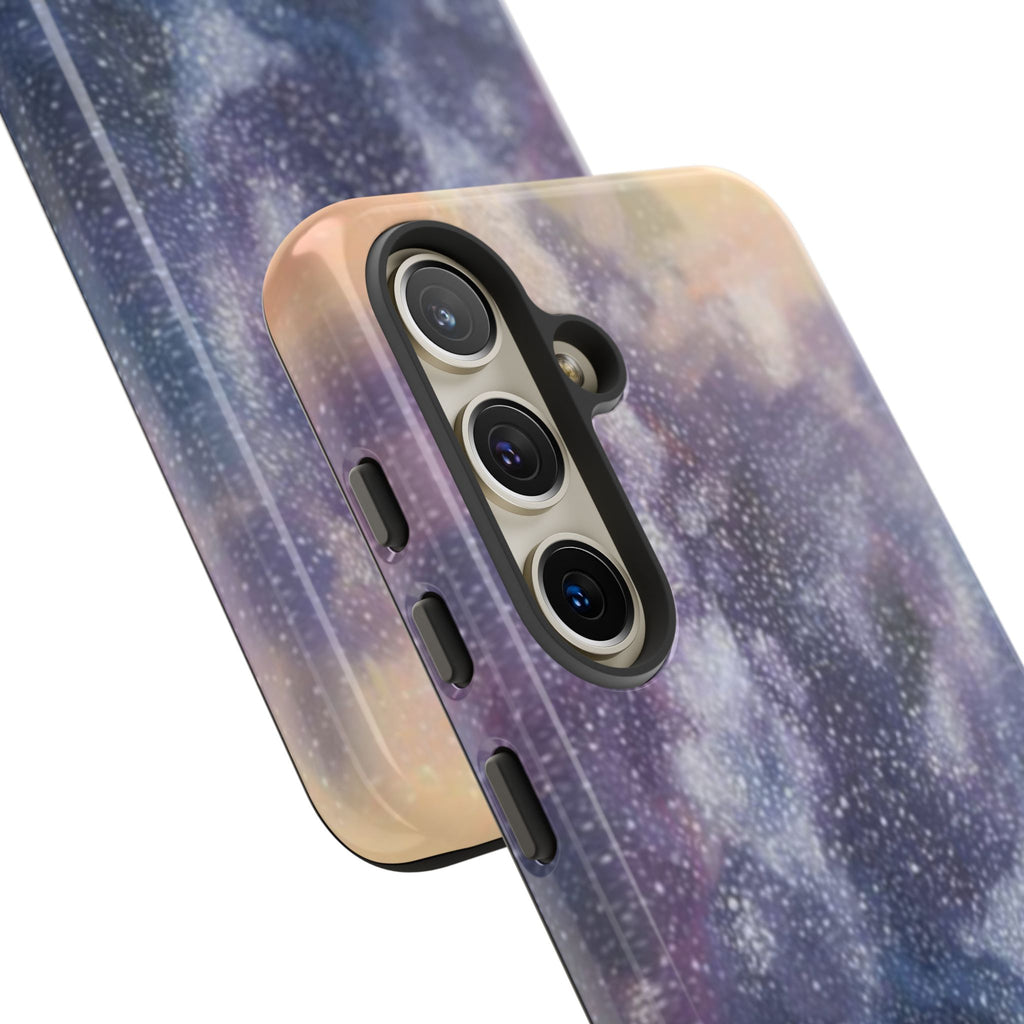 Purple Galaxy Tough Cases