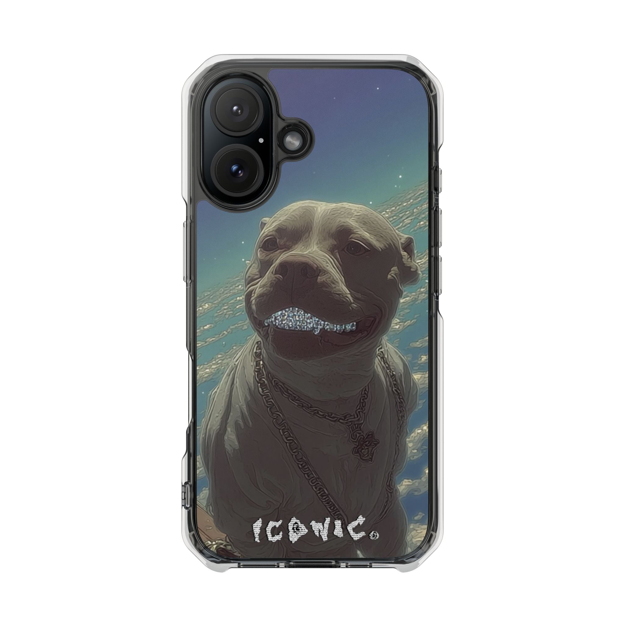 Iconic Animals Pitbull Magsafe Impact Cases