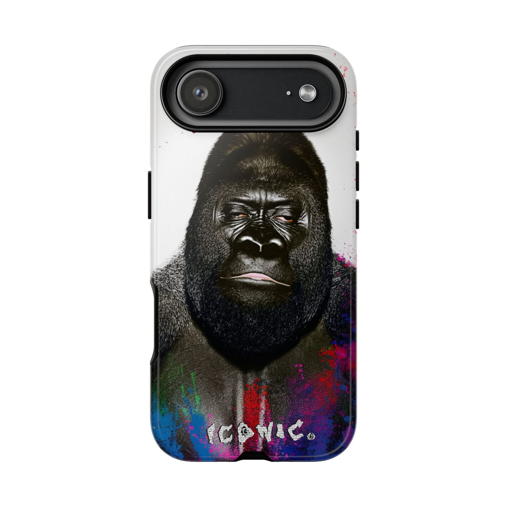Iconic Animals Silver Back Tough Cases