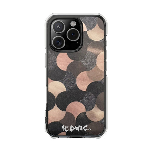 Desert Gold Scale Pattern Magsafe Impact Cases