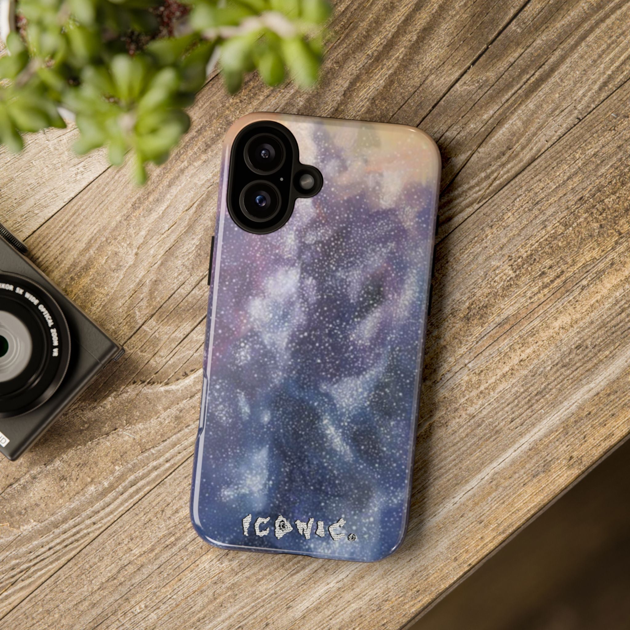 Purple Galaxy Tough Cases