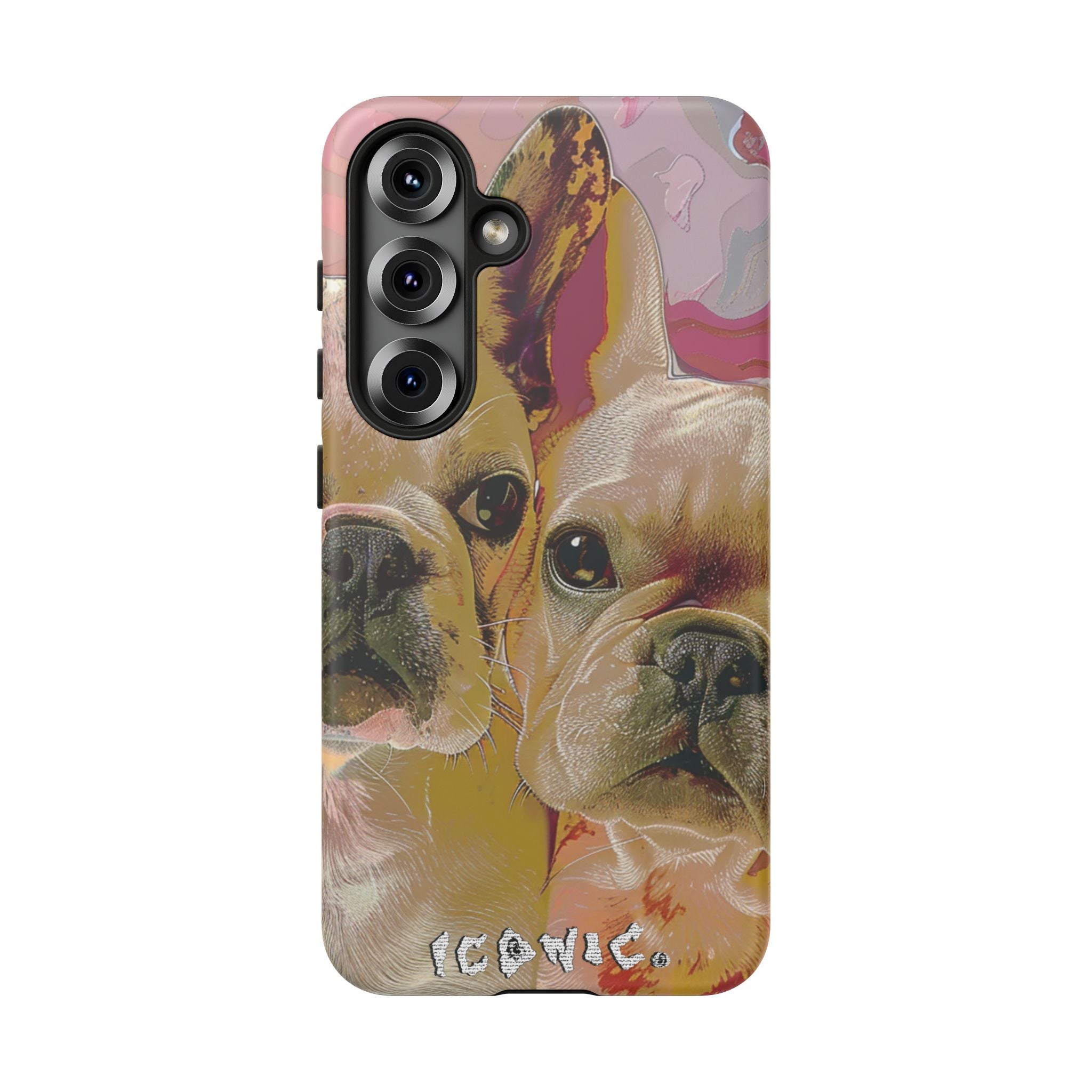 Pink Frenchie Tough Cases