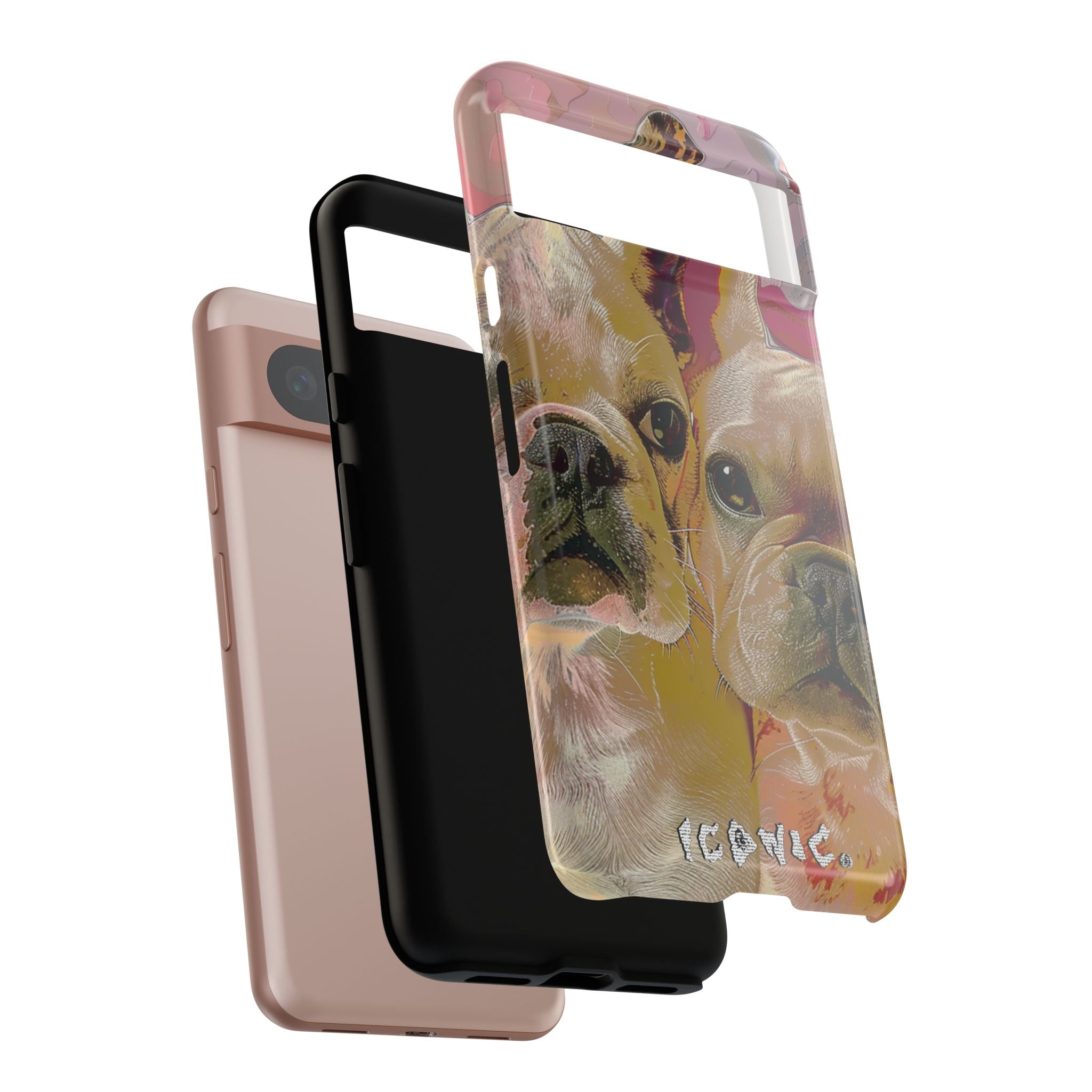 Pink Frenchie Tough Cases