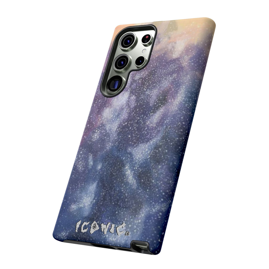 Purple Galaxy Tough Cases