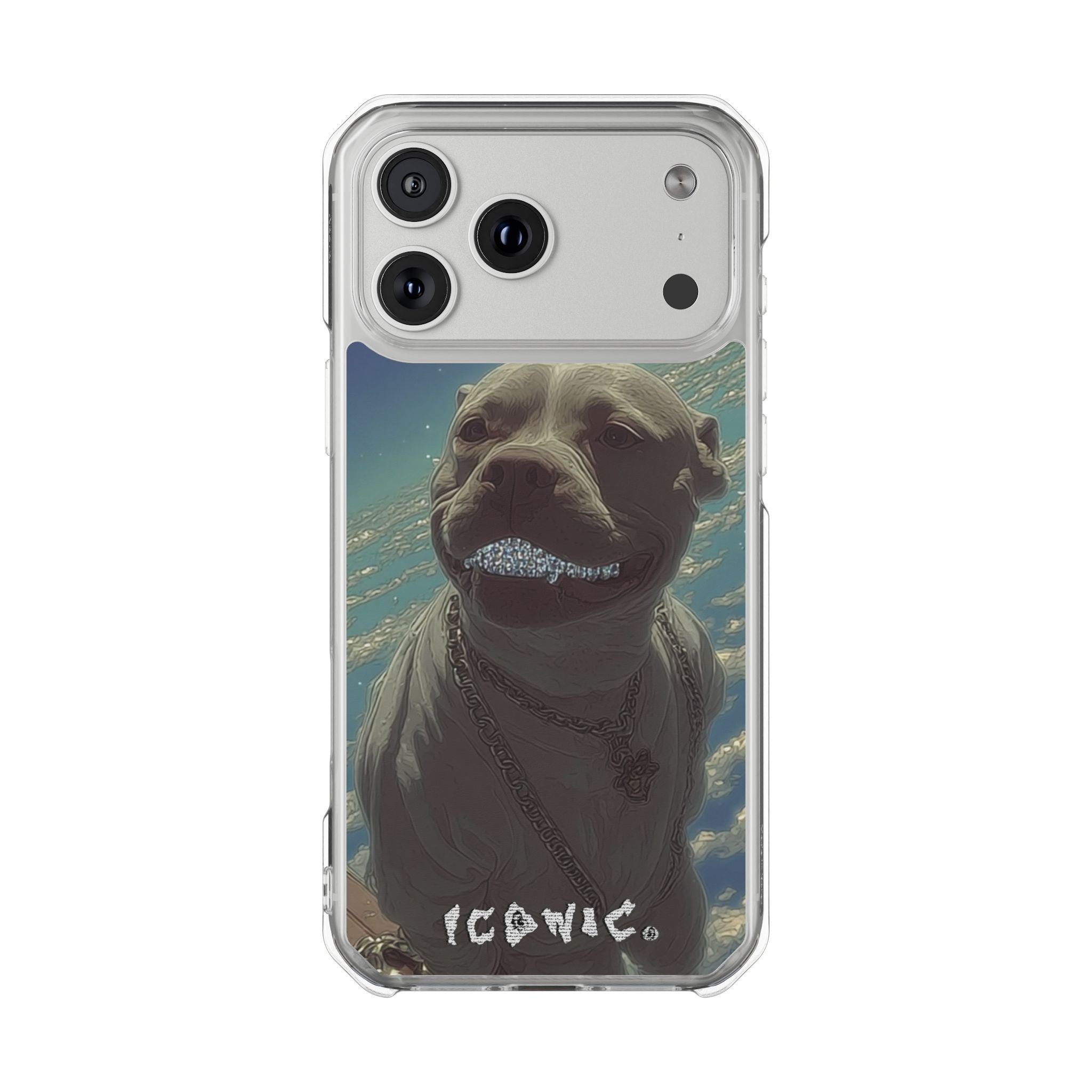 Iconic Animals Pitbull Magsafe Impact Cases