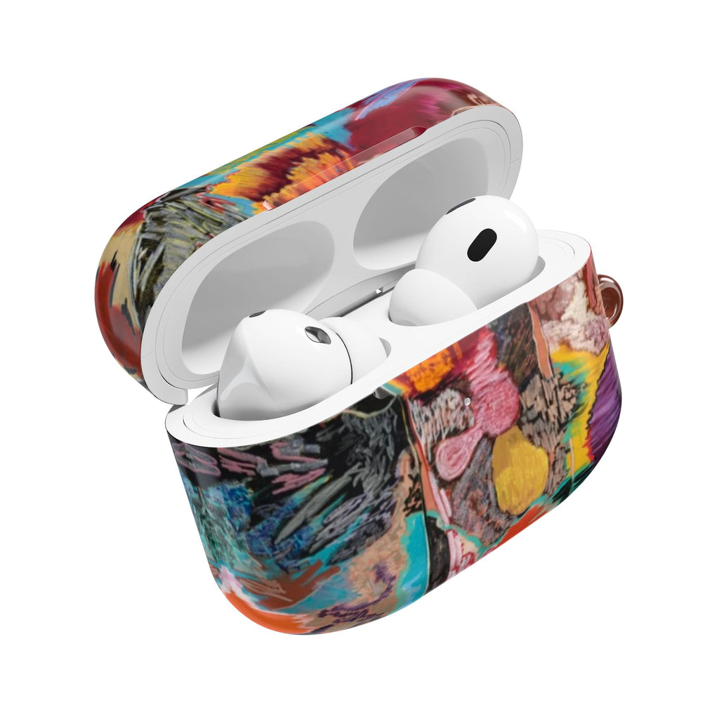 Peacock Vomit AirPod Cases