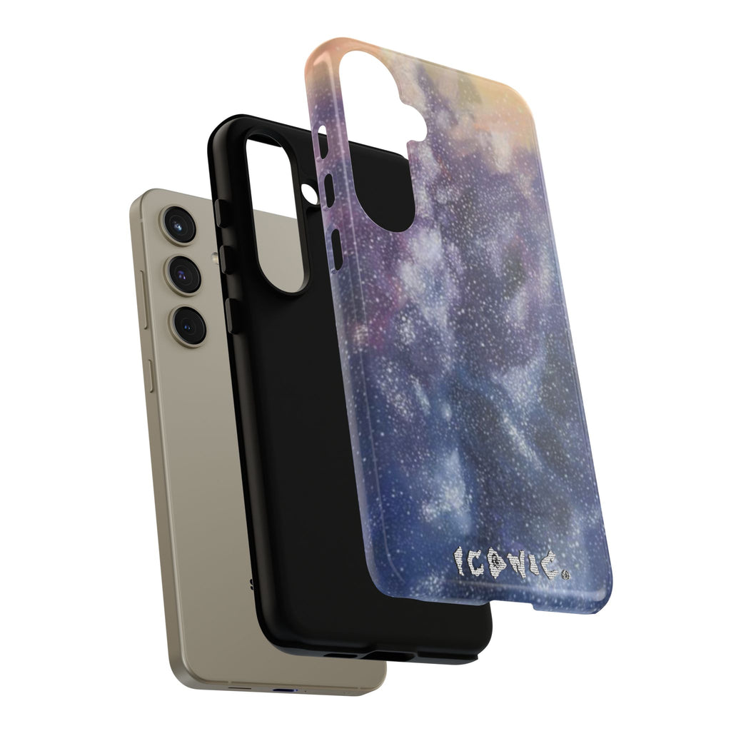 Purple Galaxy Tough Cases