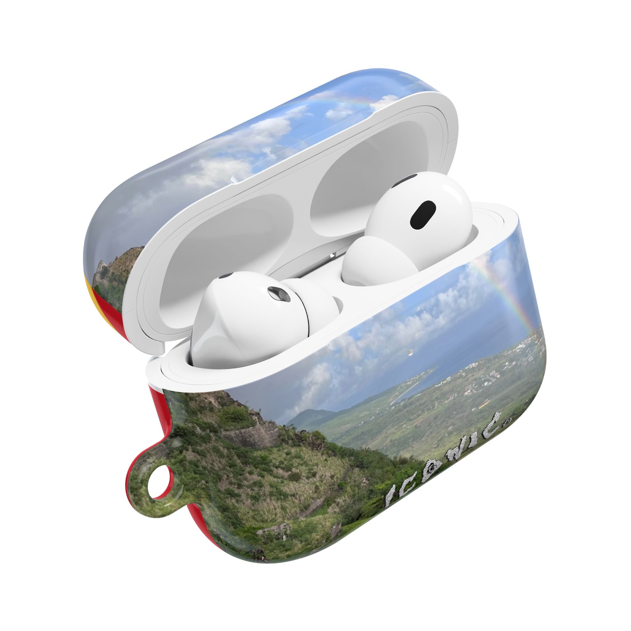 Iconic Scenes St. Kitts AirPods Case